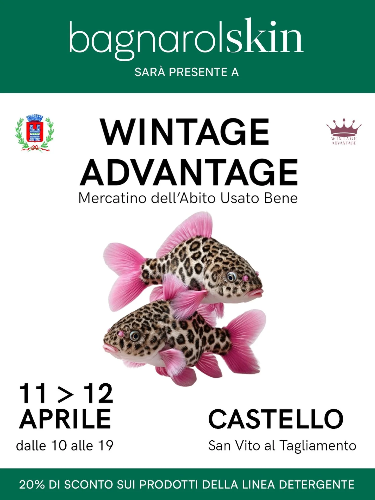 Sabato 11 e domenica 12 aprile, nell&rsquo;ambito dell&rsquo;edizione 2026 di Wintage Advantage, Bagnarolskin presenta i suoi prodotti skincare a base di polifenoli estratti da vinacce di Refosco dal peduncolo rosso nella splendida cornice del Castel