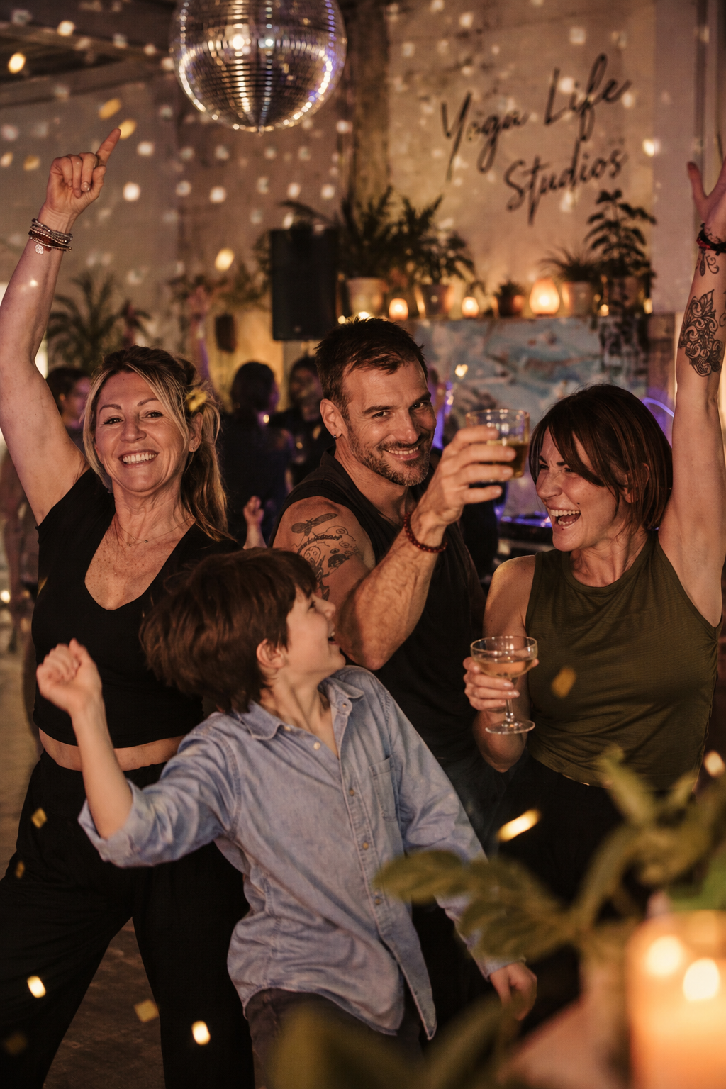 Celebrating New Year at Yoga x Life