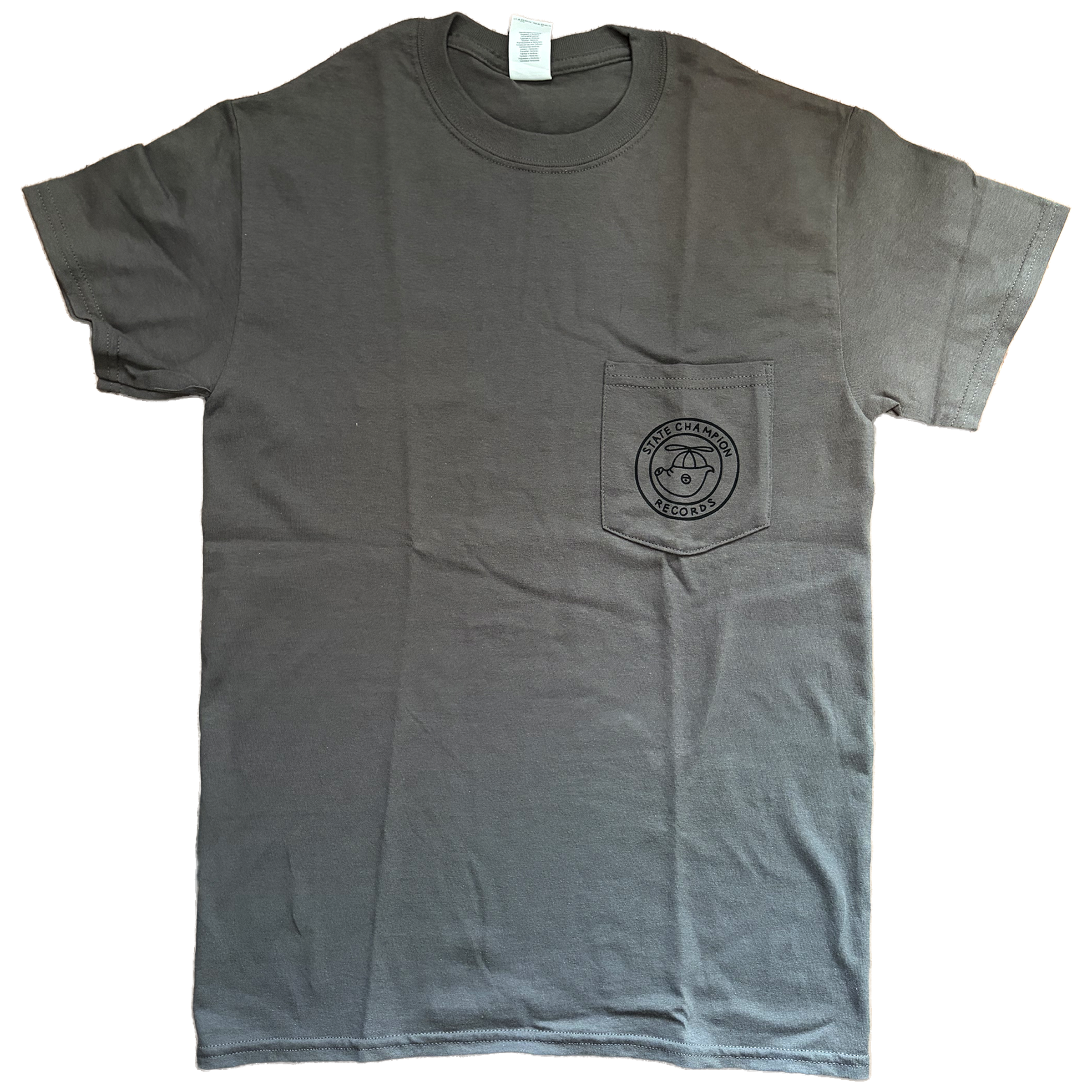 SCR Grey Pocket Tee