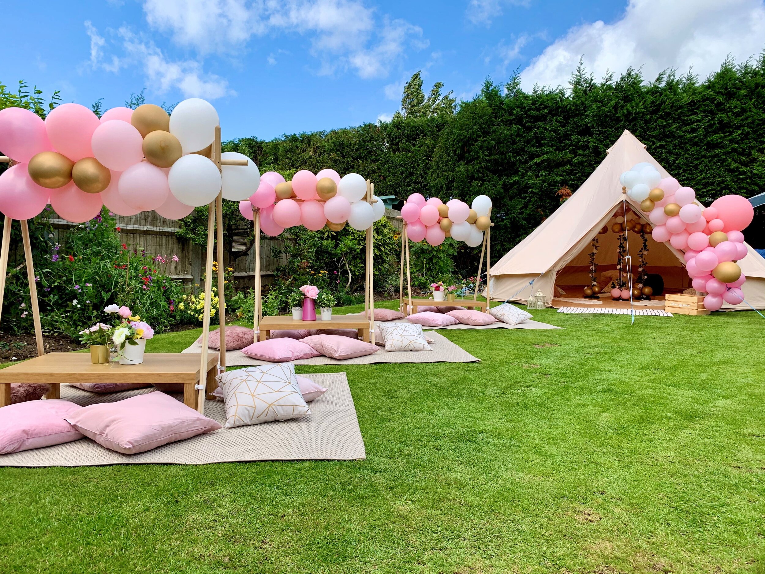 Gift Wrapped Events - Sleepover Party Tents in Surrey