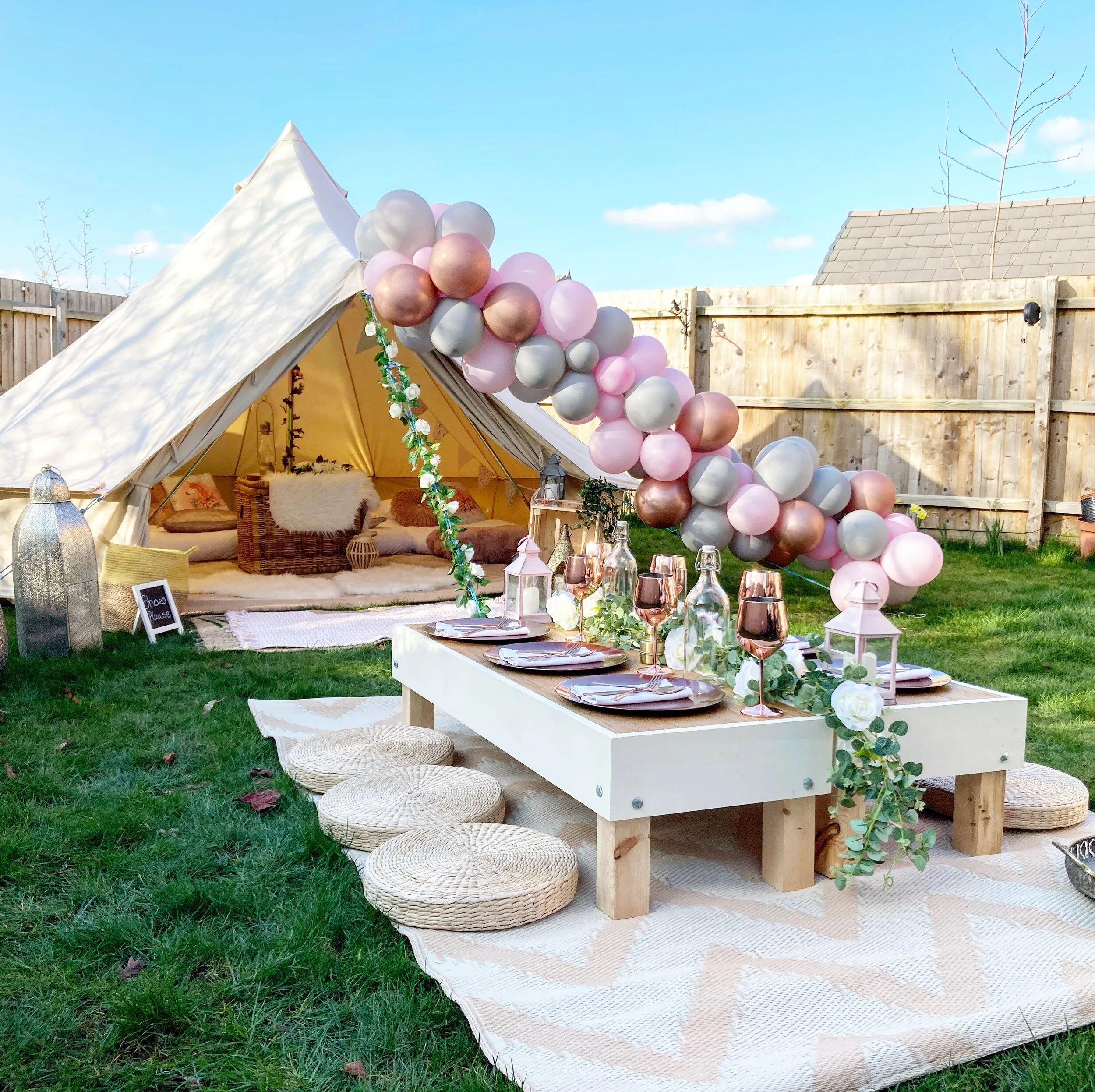 Party teepee hire cheap