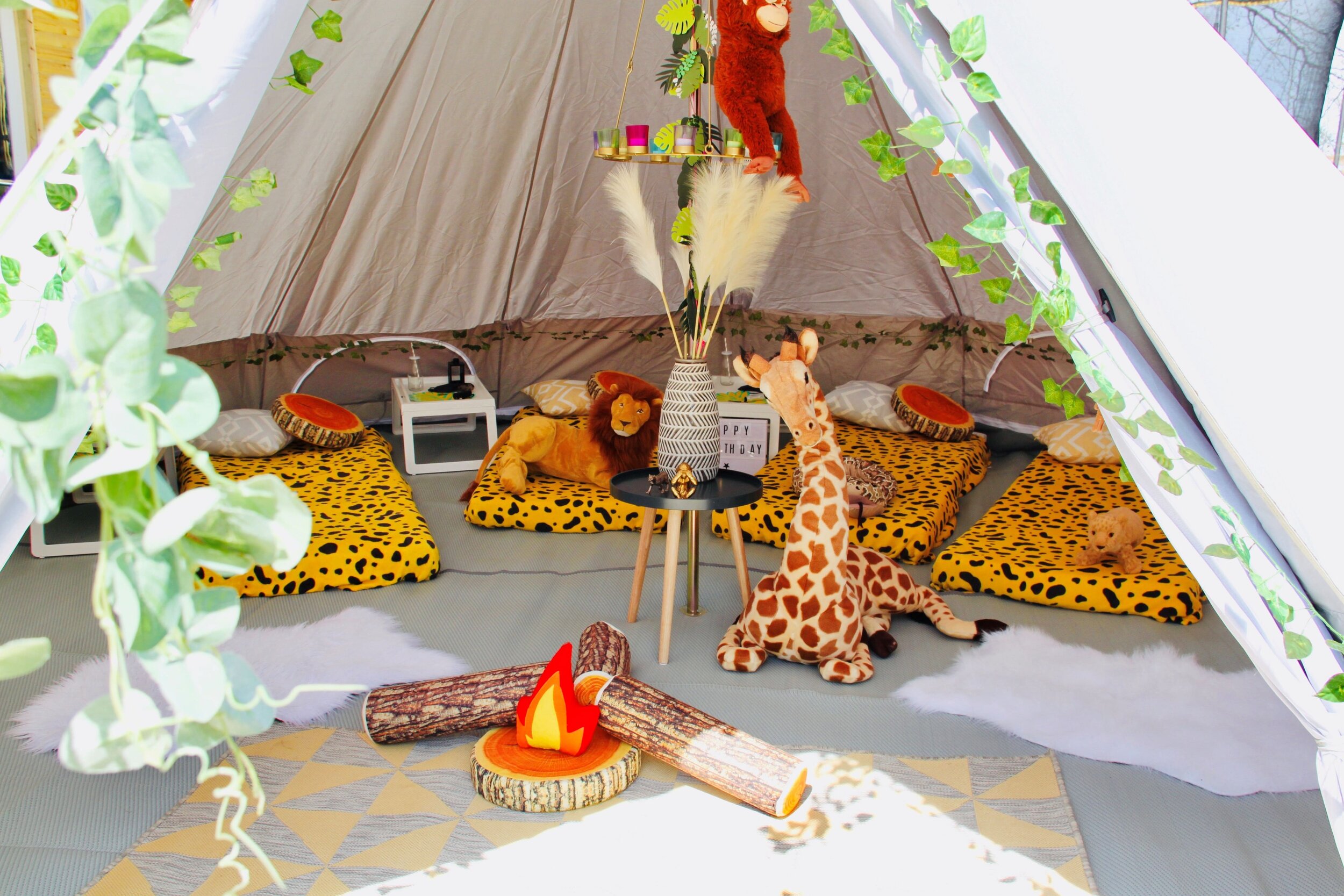 Moon Dreamers Teepee - Sleepover Party Tents in Kent