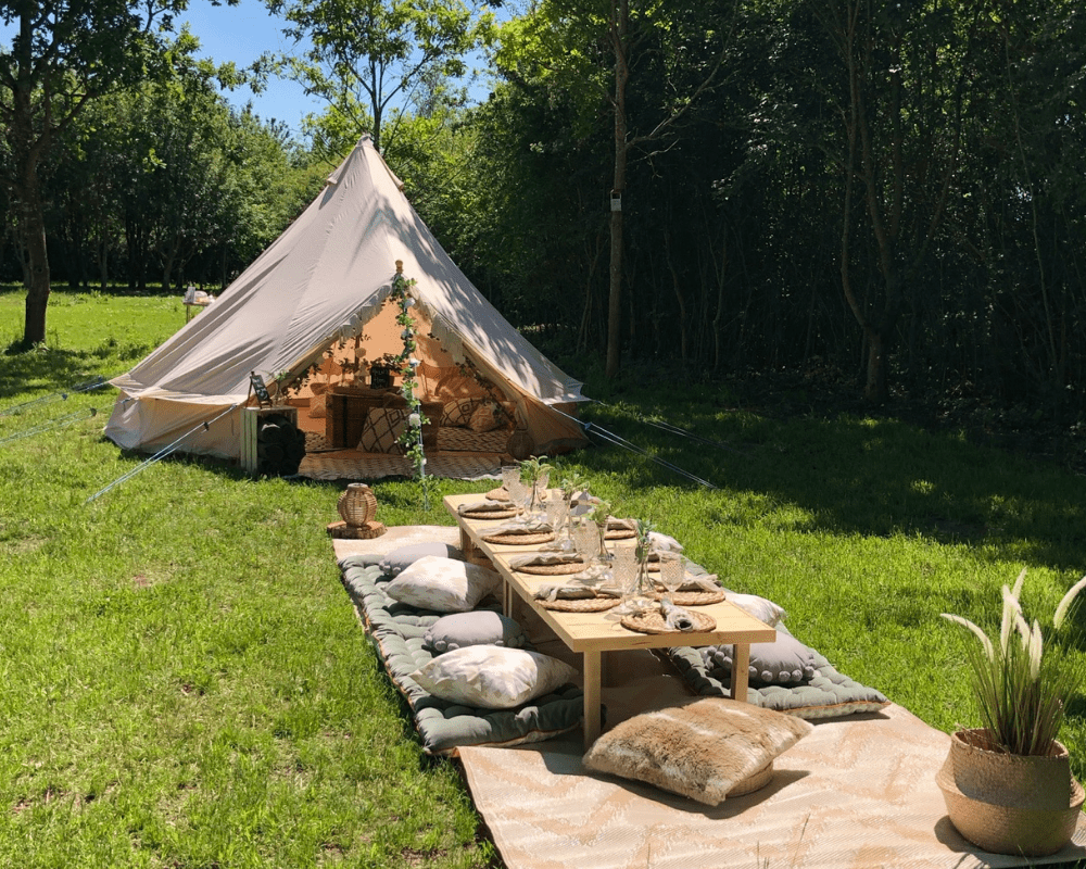 Cambridge Bell Tents and Tipis- Sleepover Party Tents in Cambridgeshire