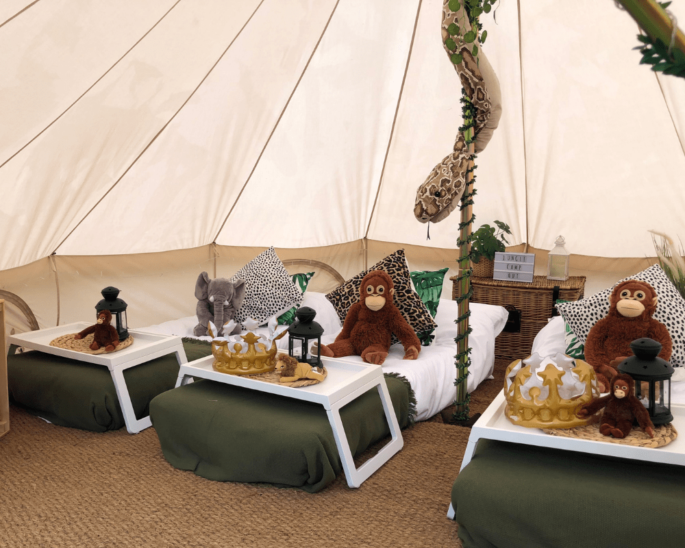 Cambridge Bell Tents and Tipis- Sleepover Party Tents in Cambridgeshire