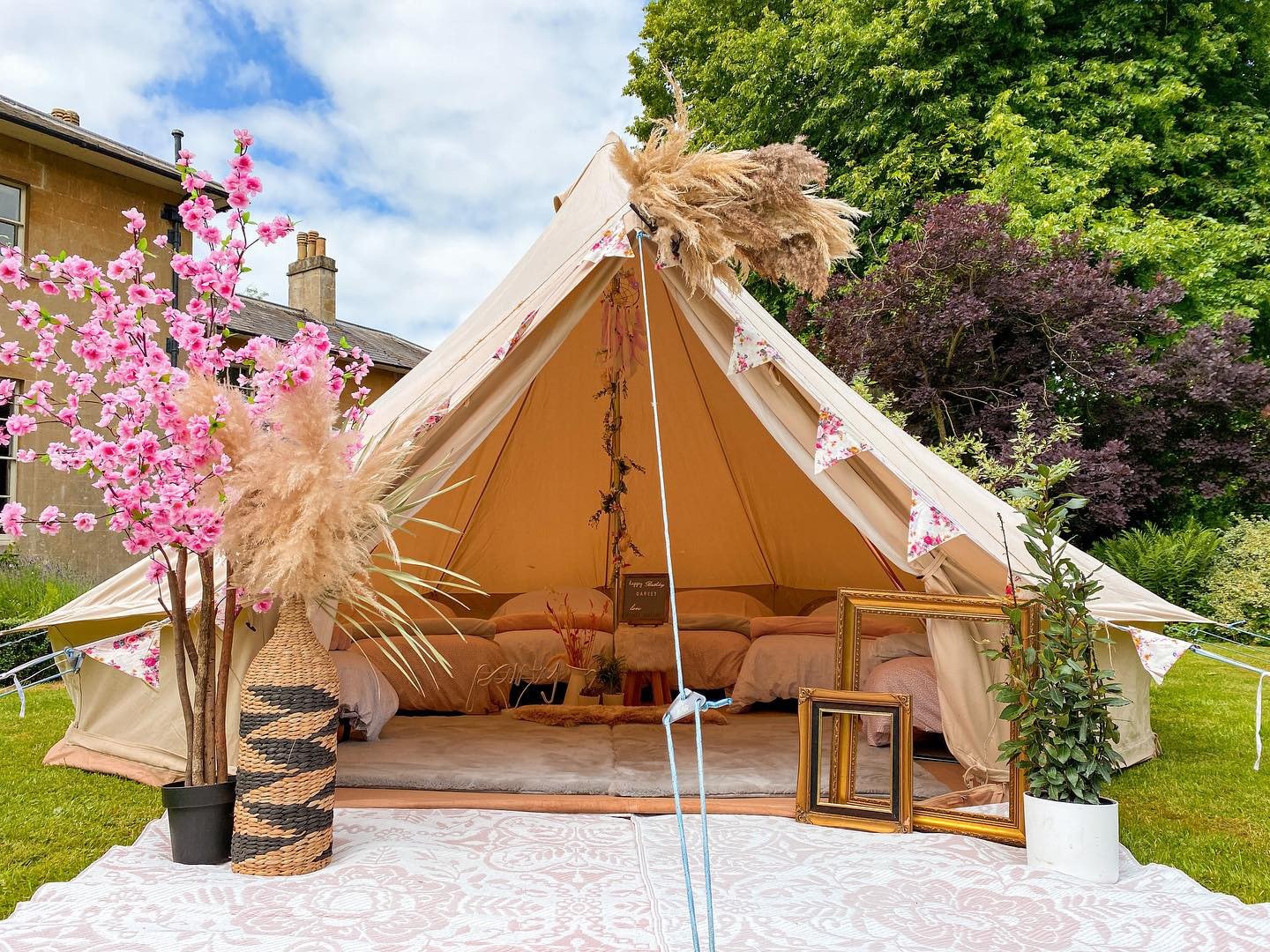 Blank Canvas Tent Hire -  Sleepover Party Tents in Cornwall