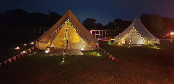 Perfectly Pitched Events - Sleepover party tents for hire in Nottinghamshire