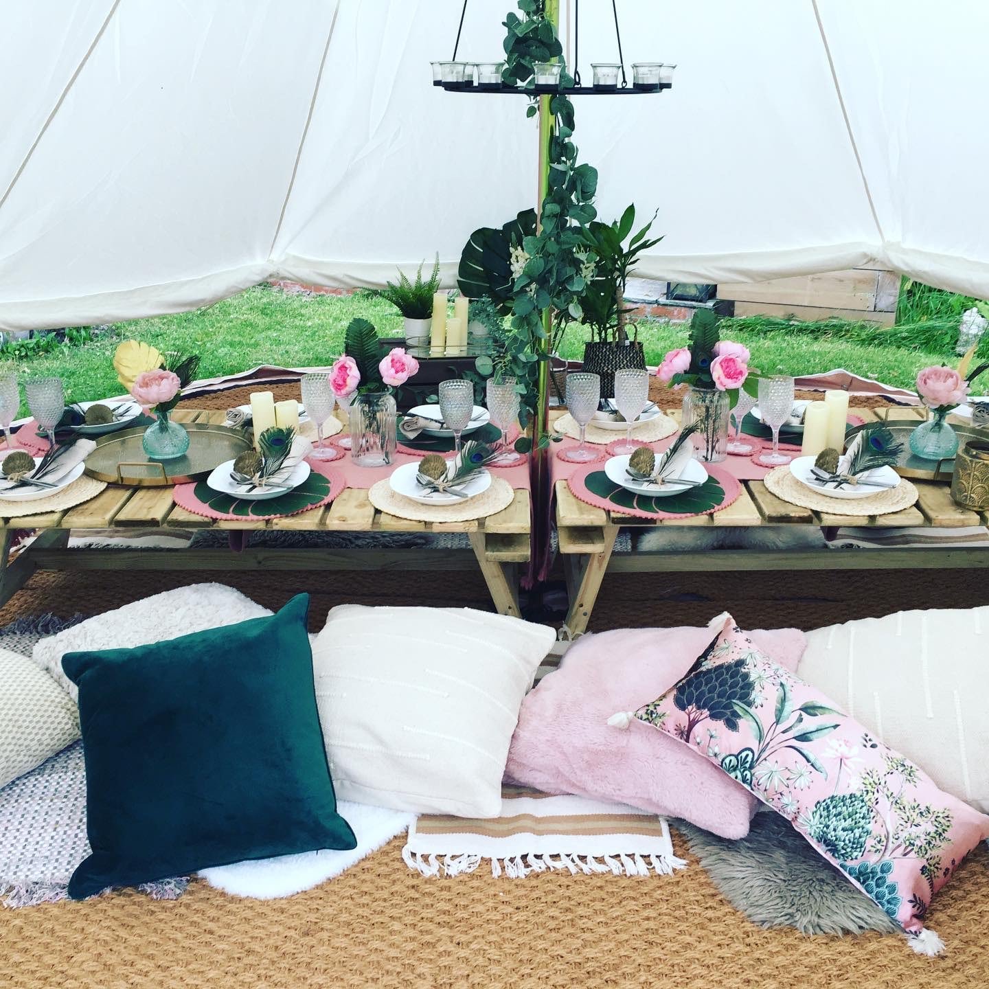 Perfectly Pitched Events - Sleepover party tents for hire in Nottinghamshire