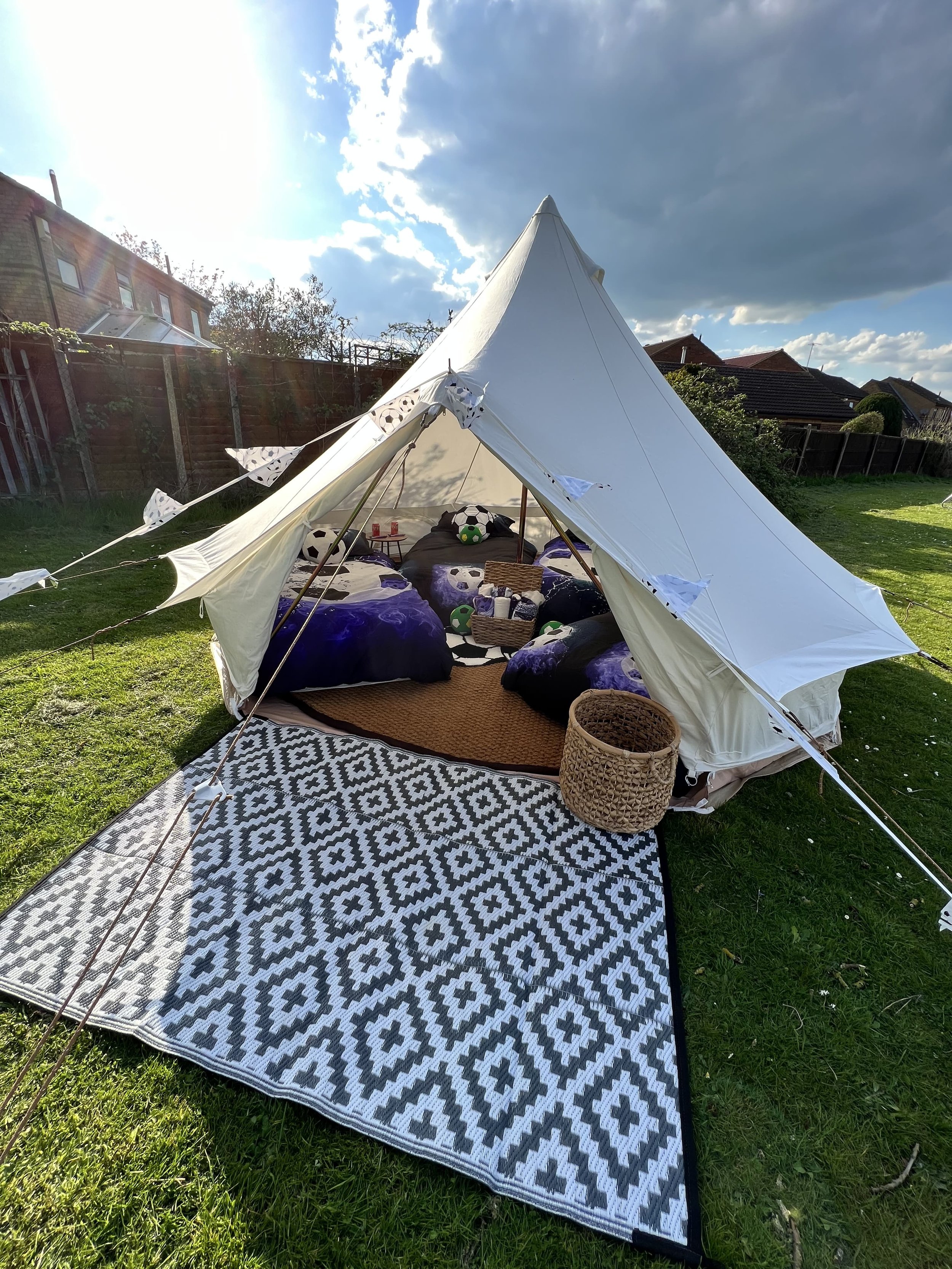 Breathtaking Bell Tents - Sleepover Party Tents in Hertfordshire