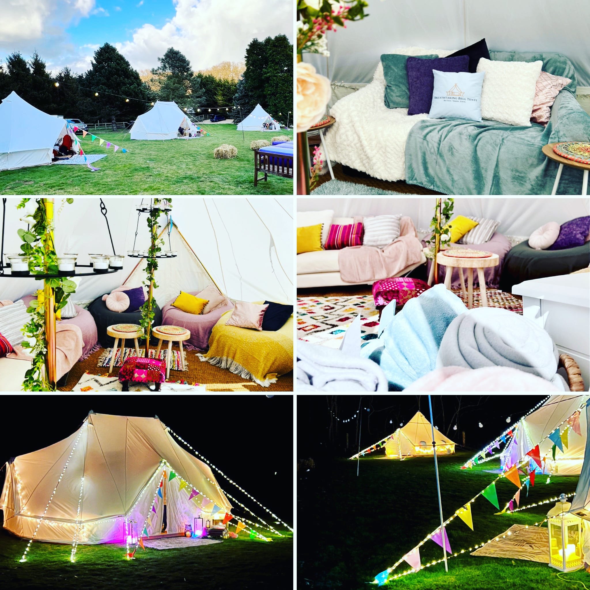 Breathtaking Bell Tents - Sleepover Party Tents in Cambridgeshire