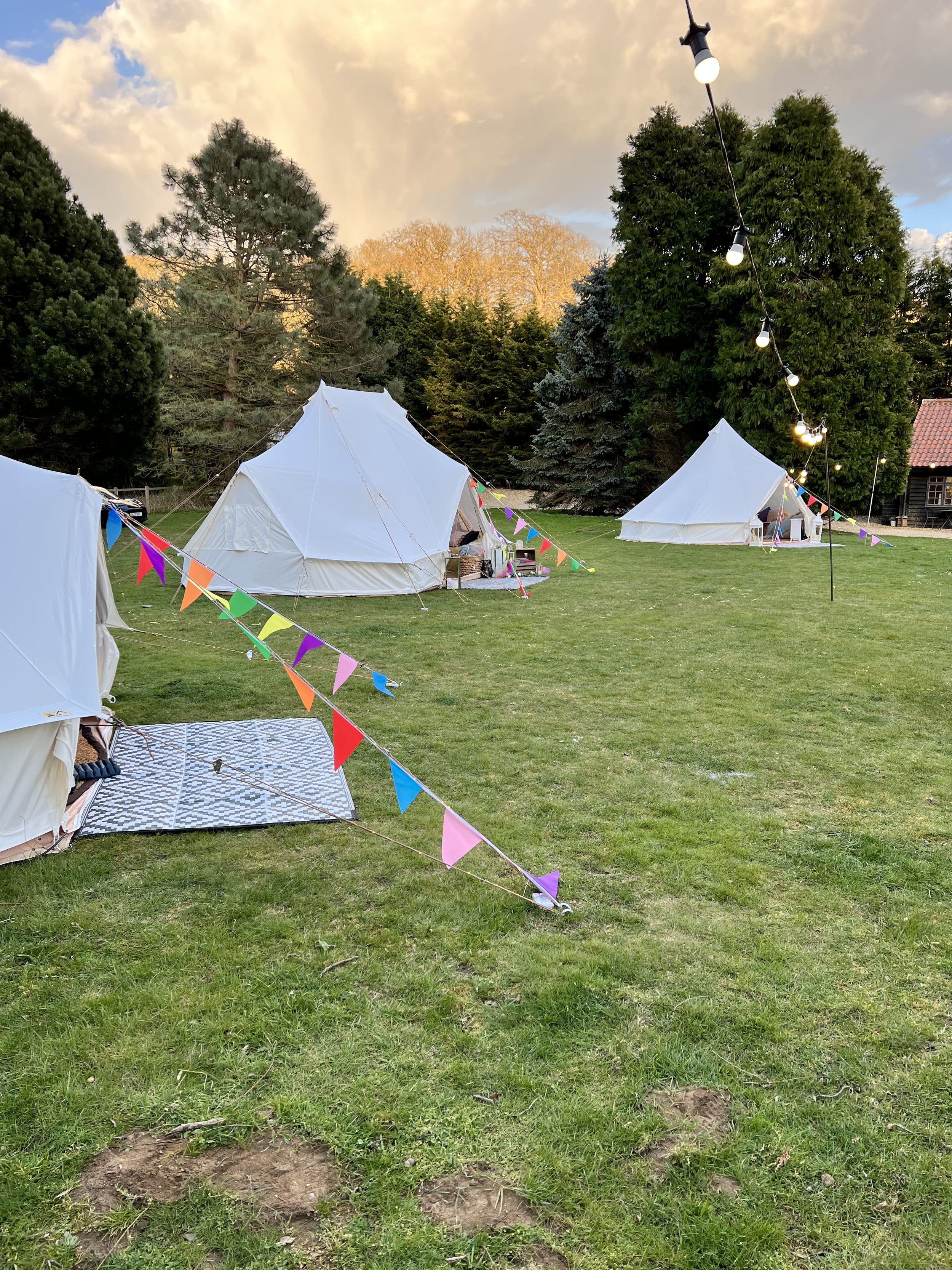 Breathtaking Bell Tents - Sleepover Party Tents in Cambridgeshire