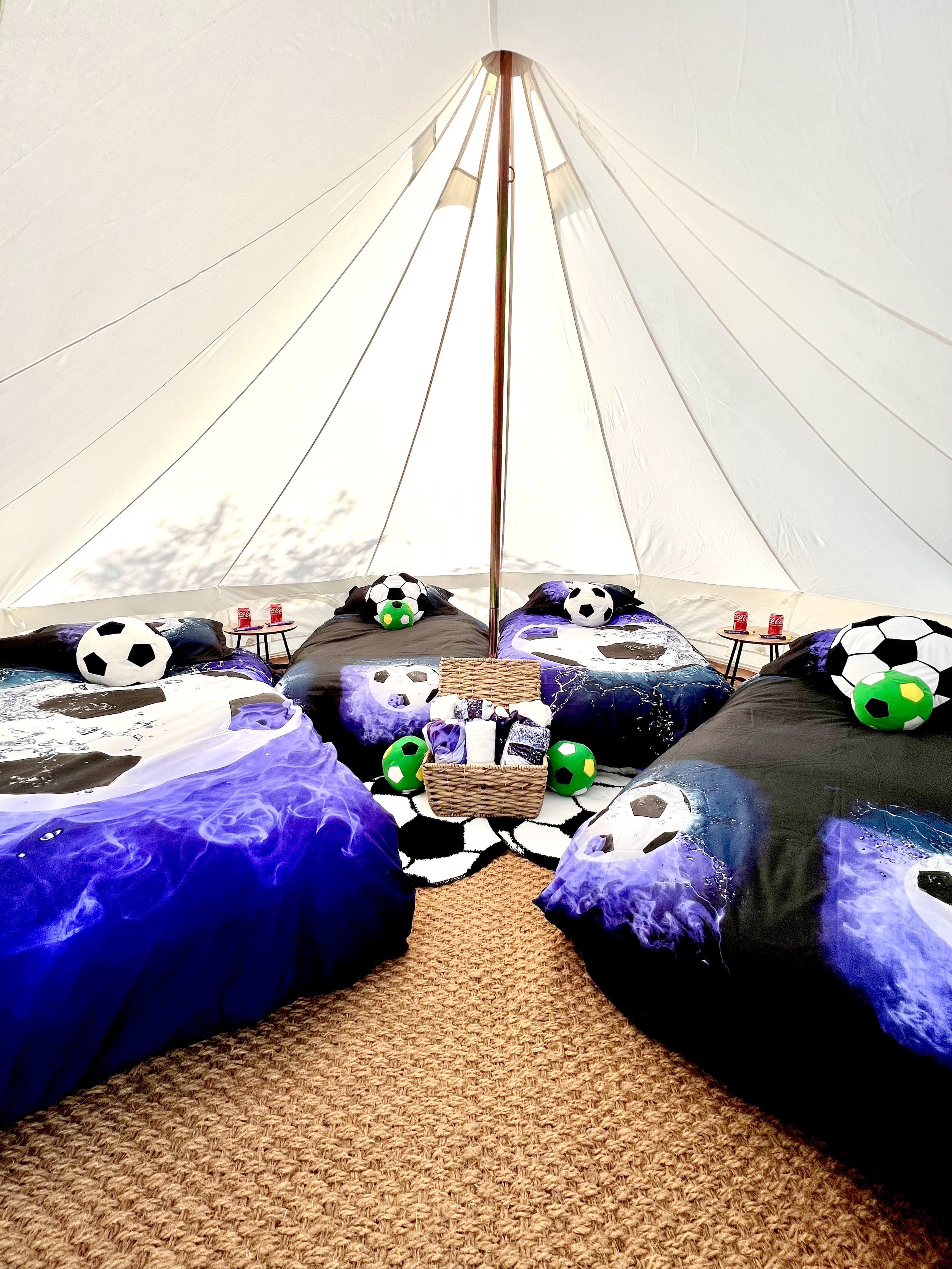 Breathtaking Bell Tents - Sleepover Party Tents in Cambridgeshire