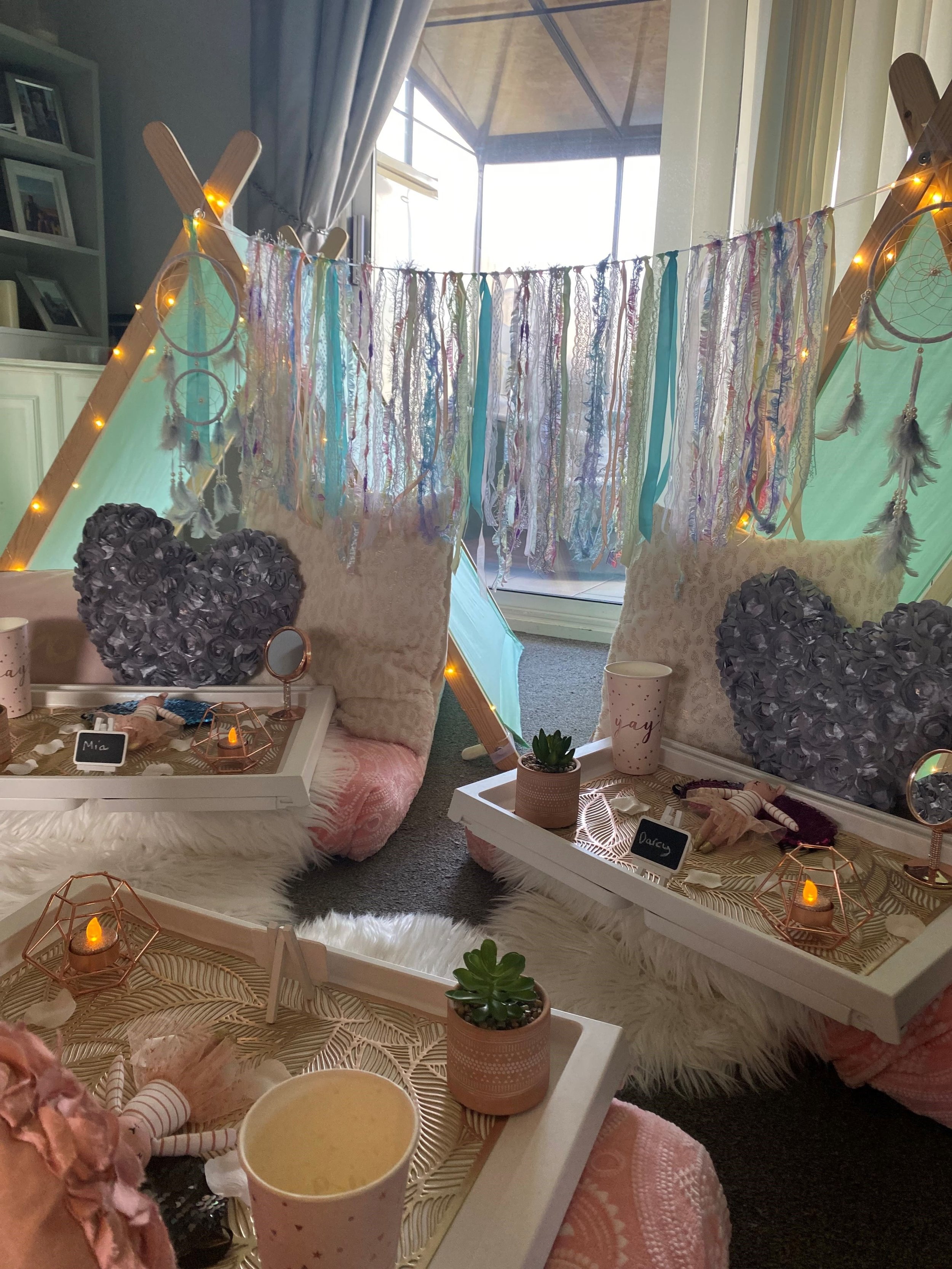The Little Sleepy Teepee Party - Sleepover Party Tents in Cheshire