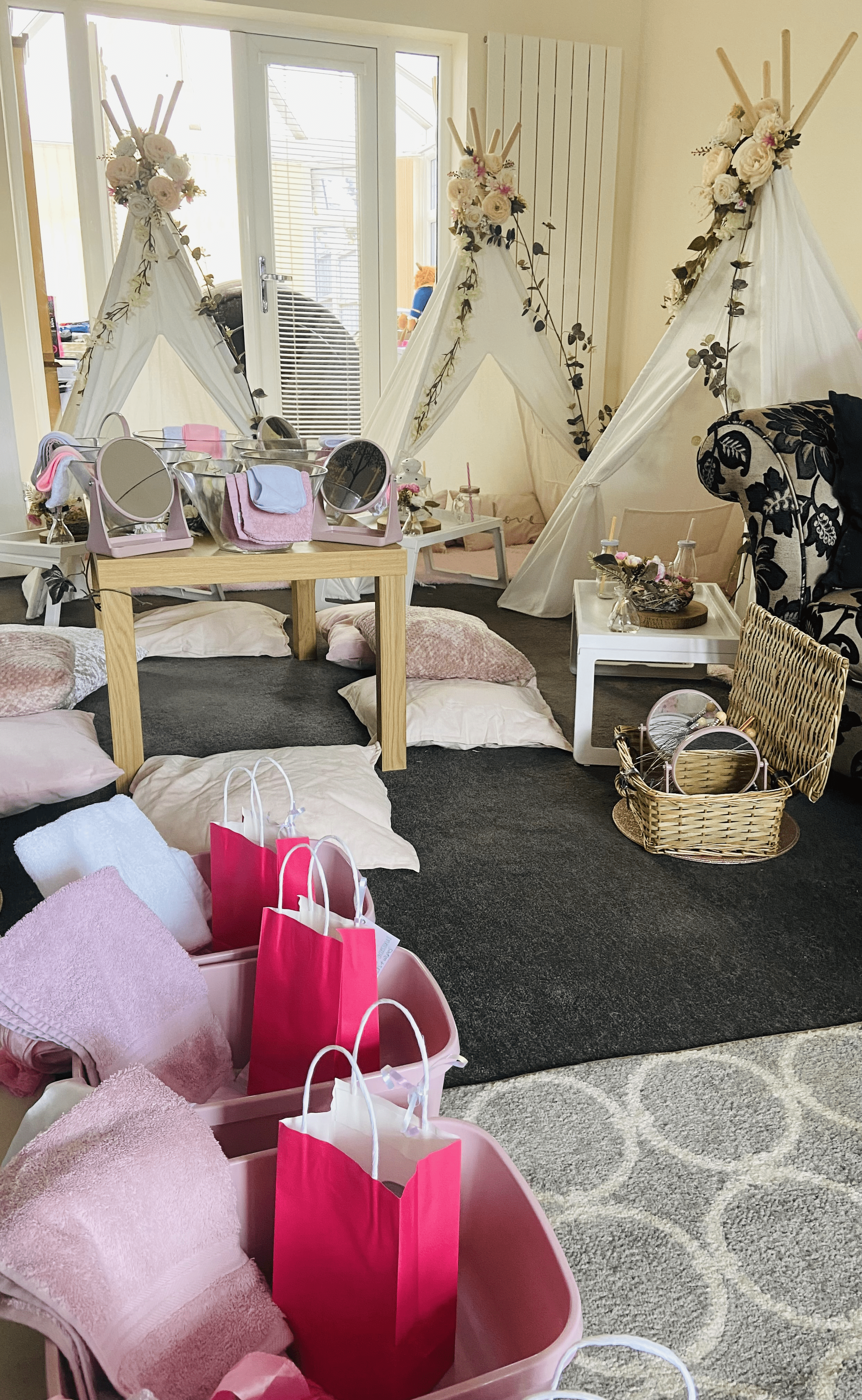 Teepees Treats and Events- Sleepover Party Tents in Staffordshire