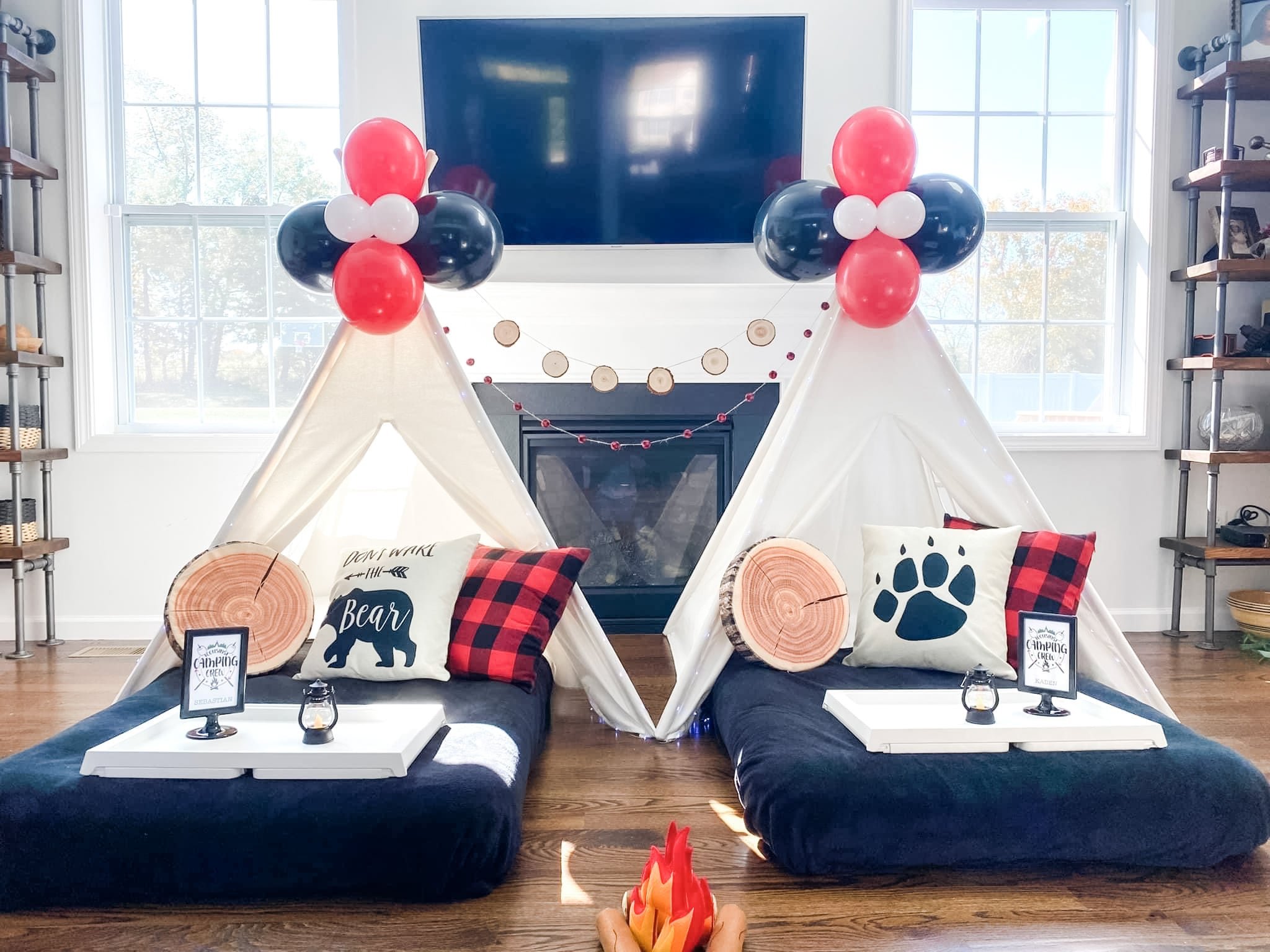 Luxe + Pomp Events- Sleepover Party Tents in New Jersey