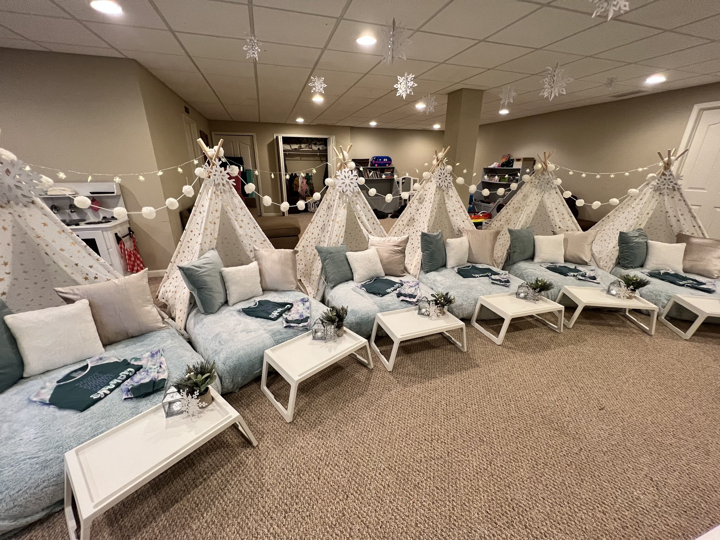 Practically Perfect Events - Slumber Party Tent Rentals in Michigan