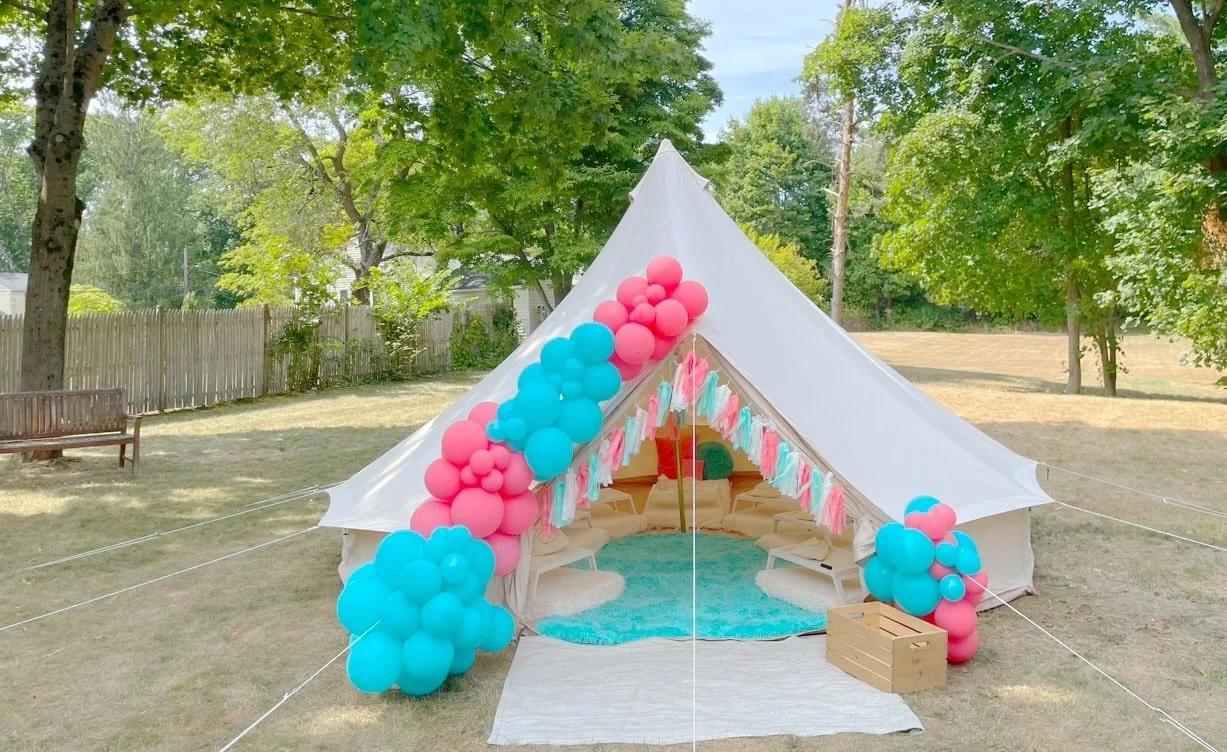 The Slumber Squad - sleepover party tents in New Hampshire