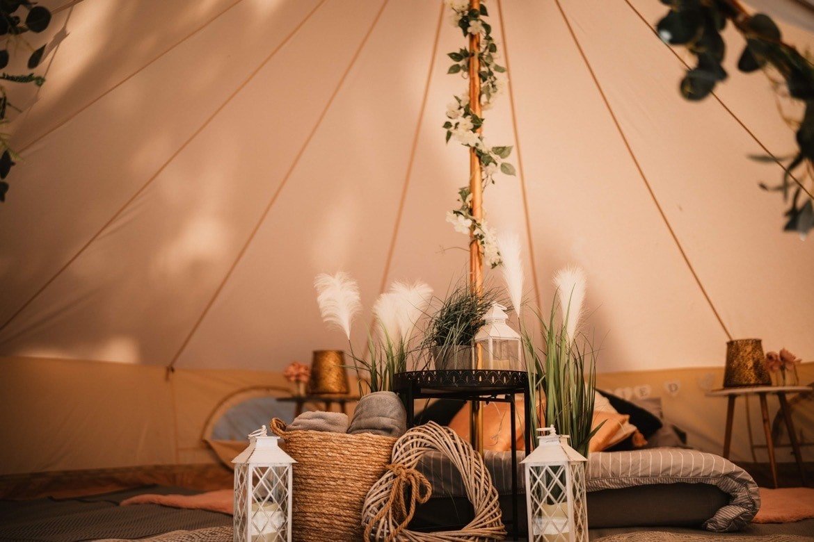 Little Whispers Glamping Co- Sleepover Party Tents in Northamptonshire