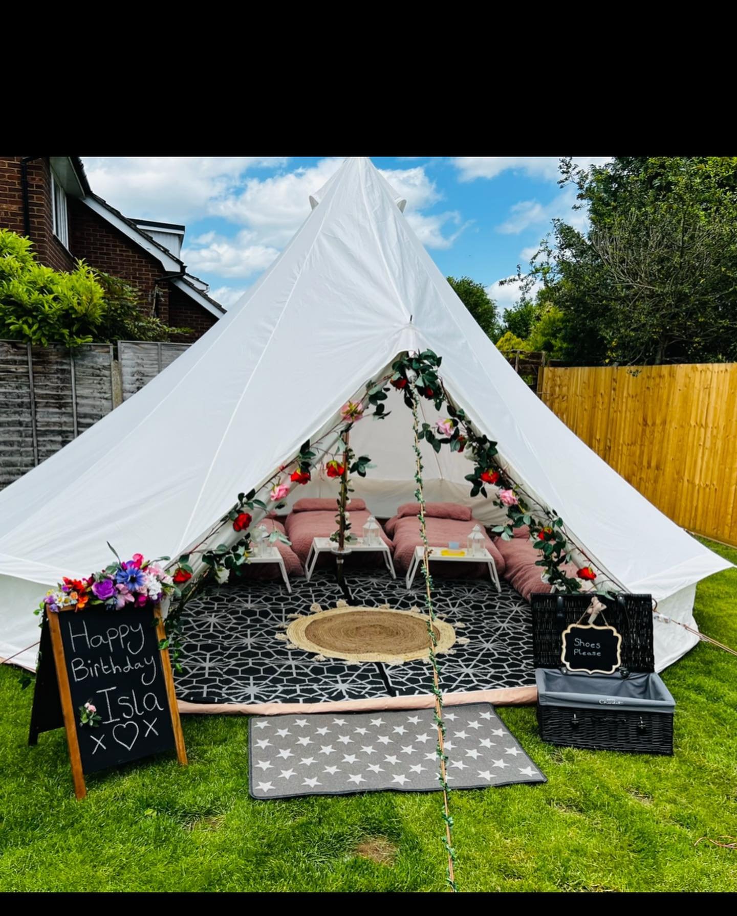 Tring Teepee Hire -  Sleepover Party Tents in Hertfordshire