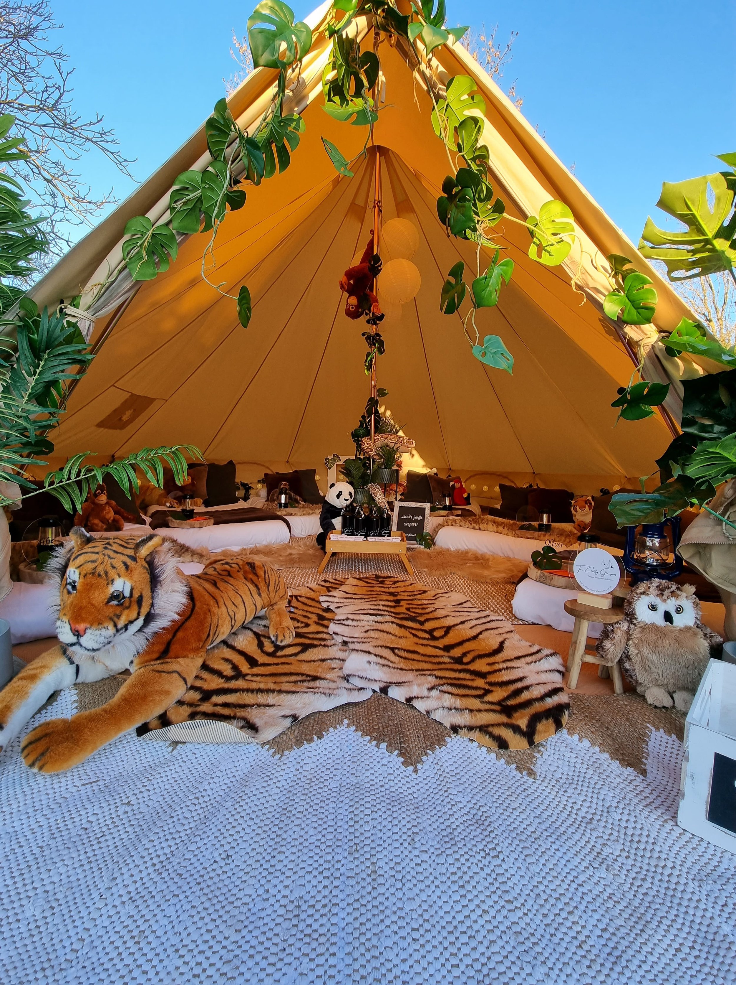 The Chatty Glampers -  Sleepover Party Tents in Cambridgeshire