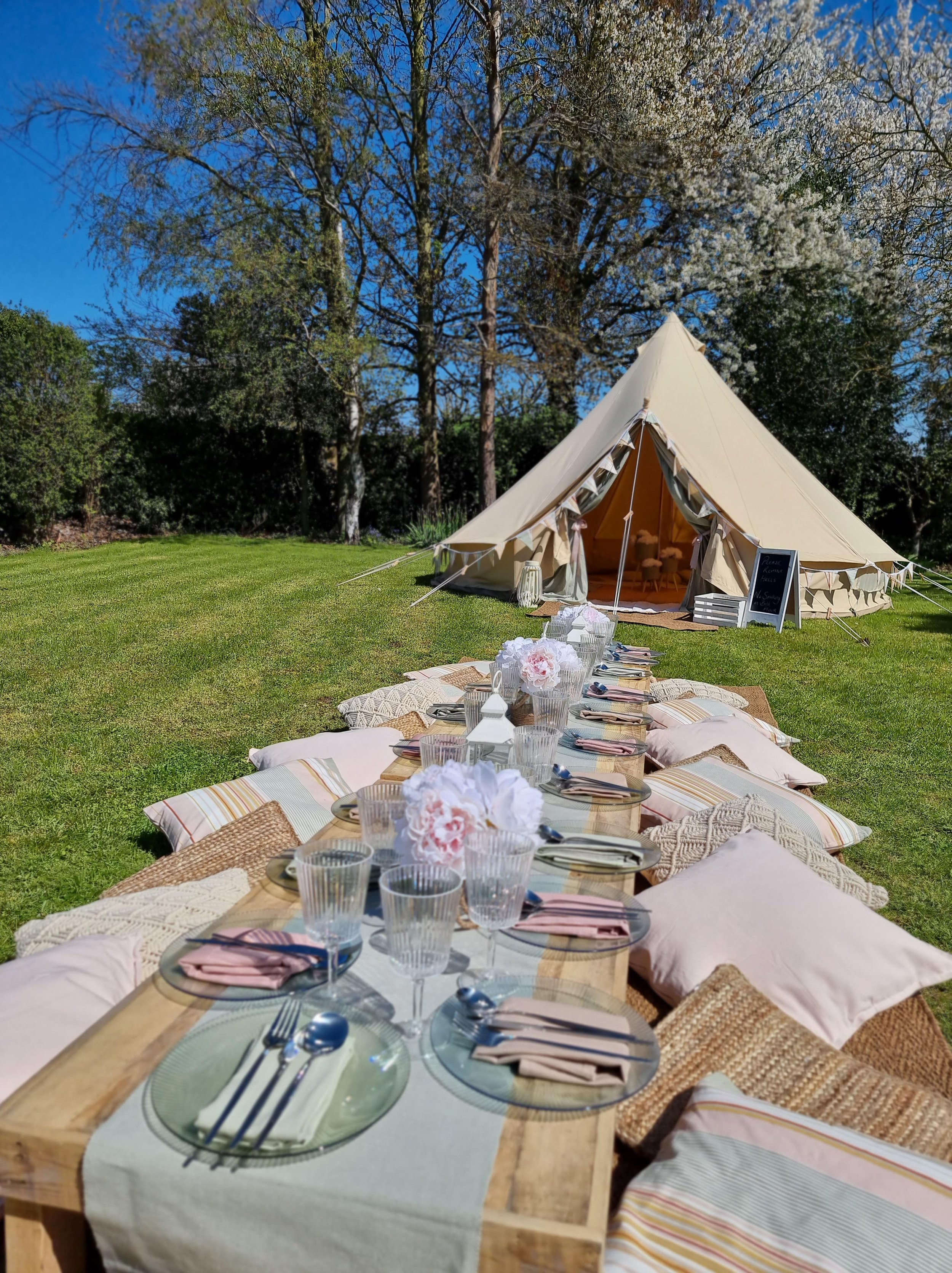 The Chatty Glampers -  Sleepover Party Tents in Cambridgeshire