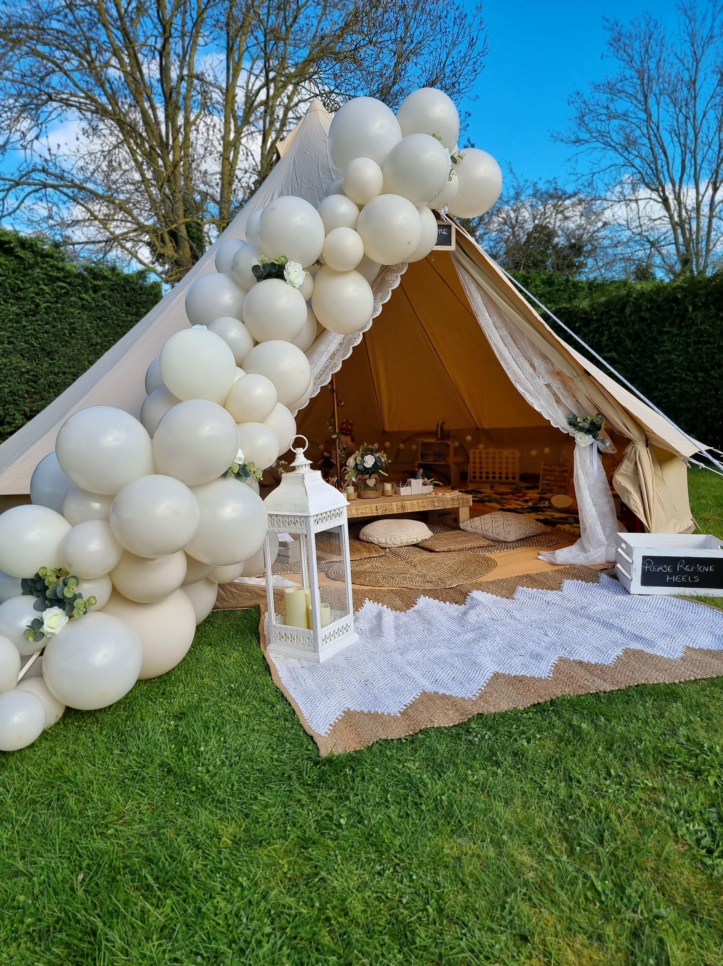 The Chatty Glampers -  Sleepover Party Tents in Suffolk