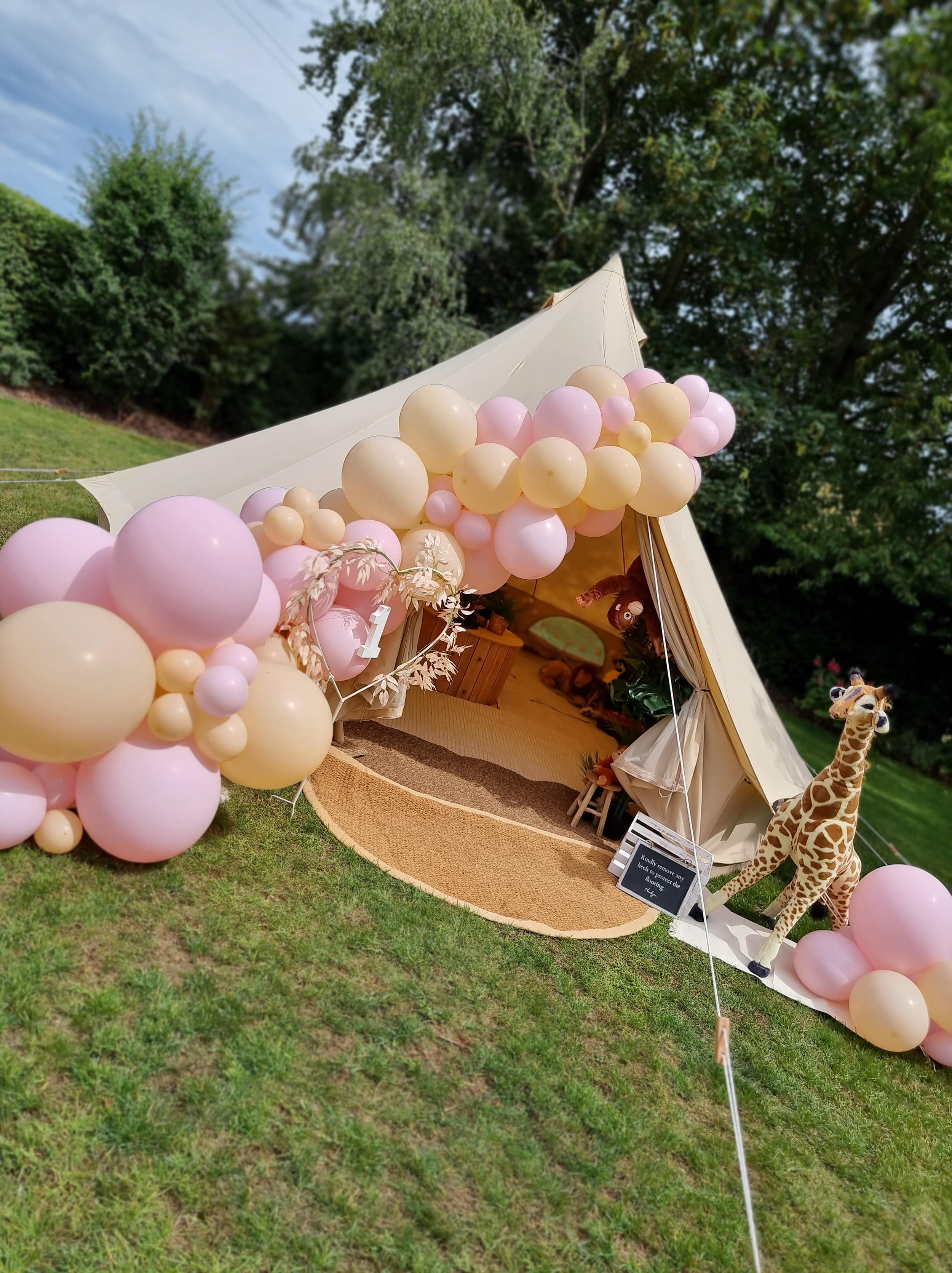 The Chatty Glampers -  Sleepover Party Tents in Suffolk