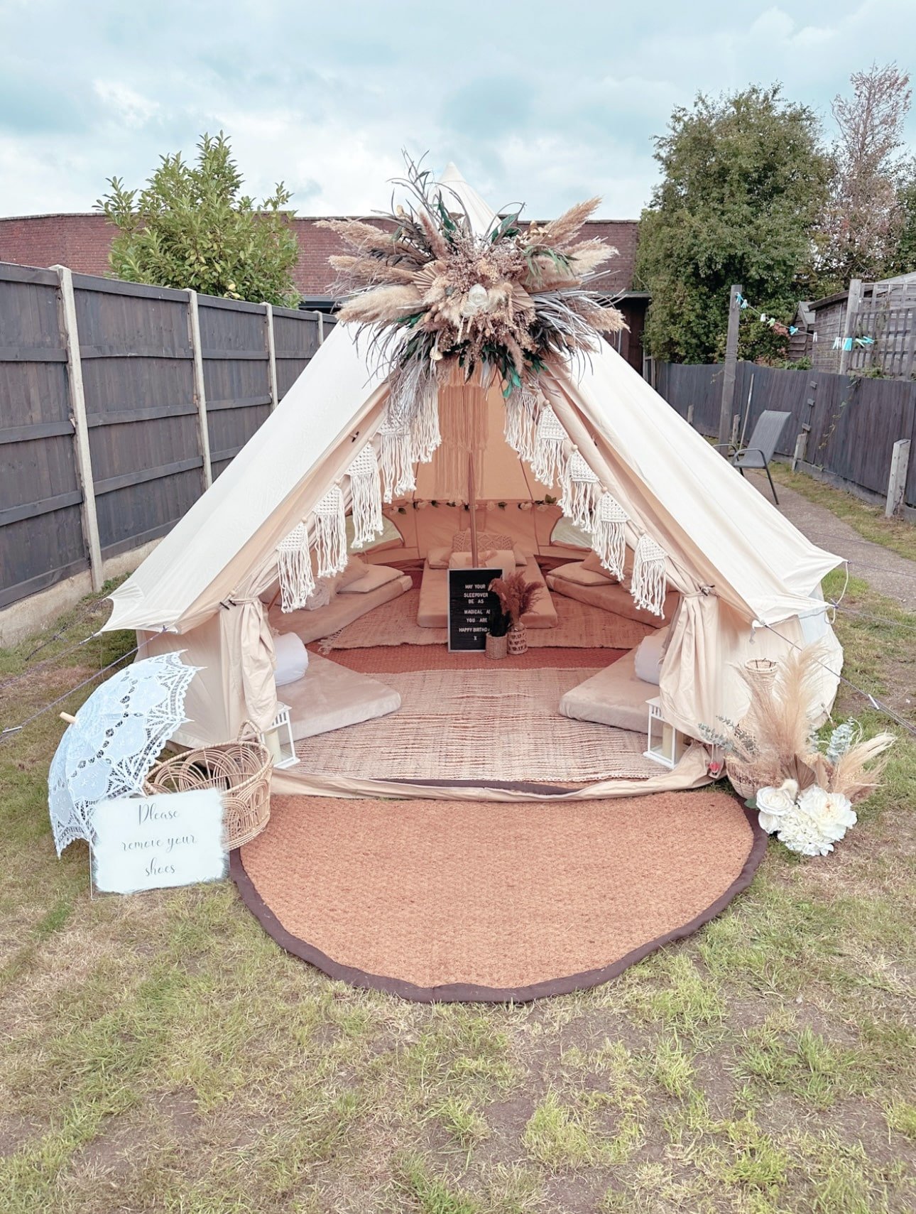 Asteria Teepees -  Sleepover Party Tents in Hertfordshire