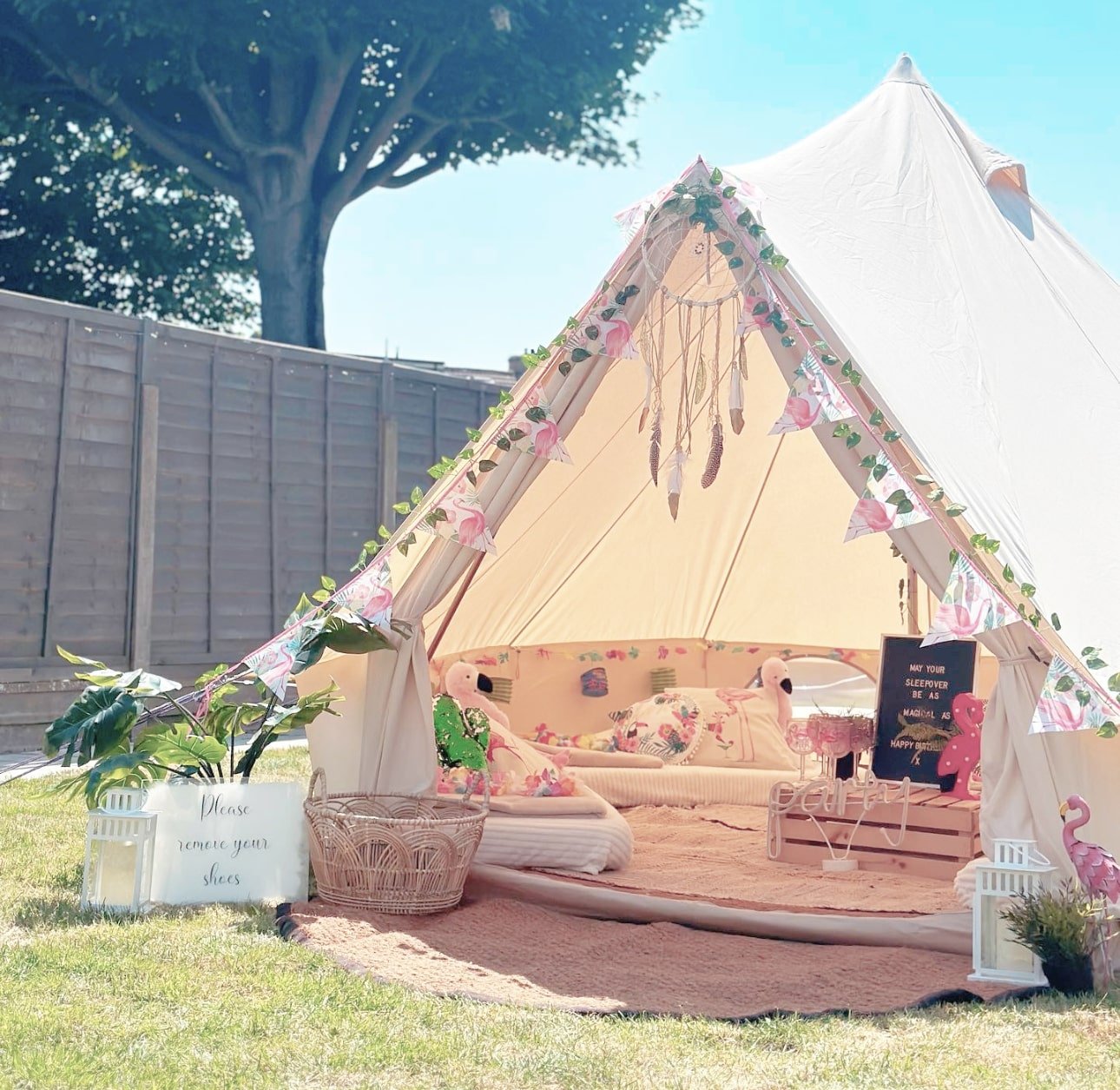 Asteria Teepees -  Sleepover Party Tents in Hertfordshire