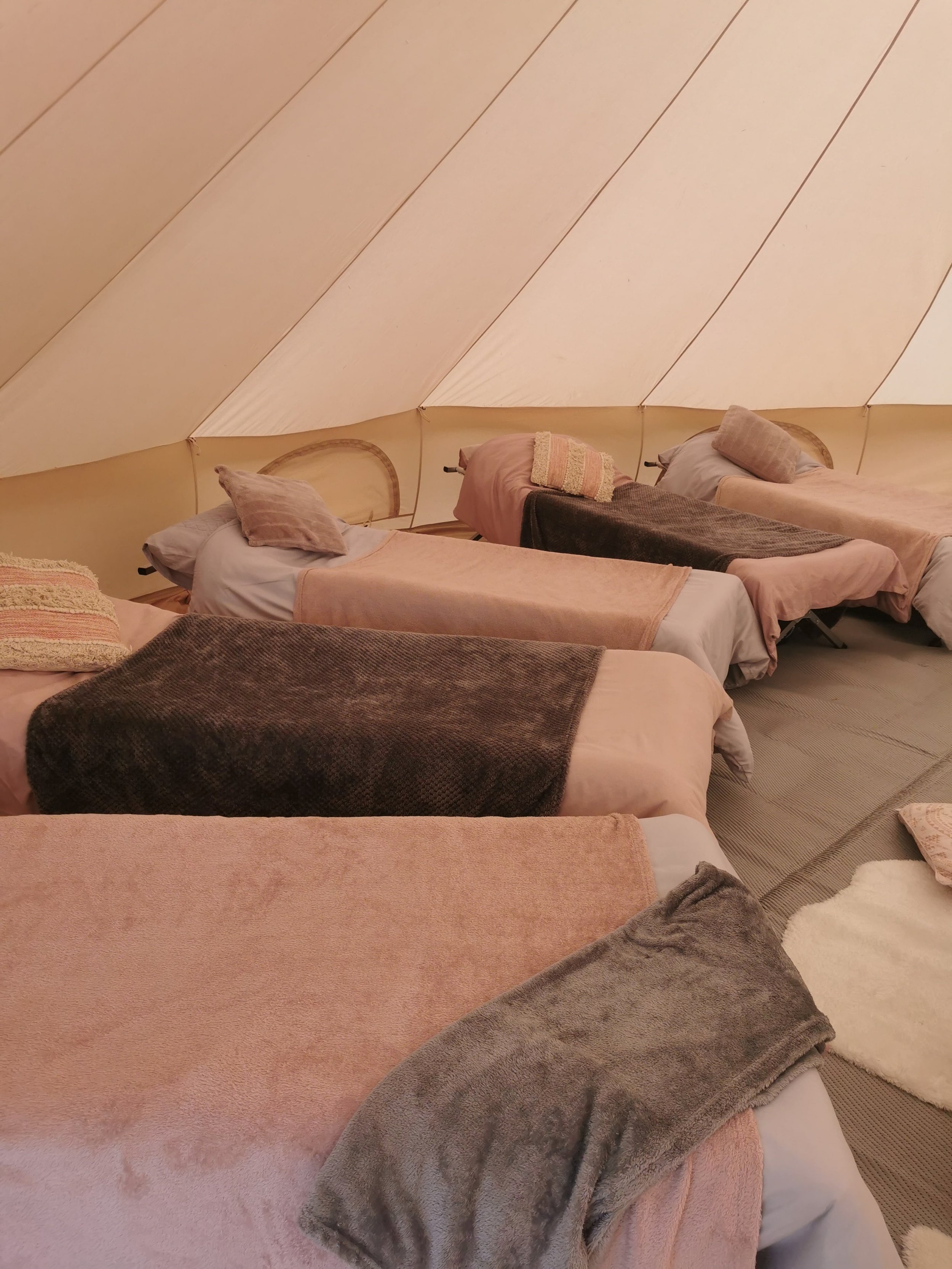 Bunny and the Bell -  Sleepover party tents in East Riding of Yorkshire