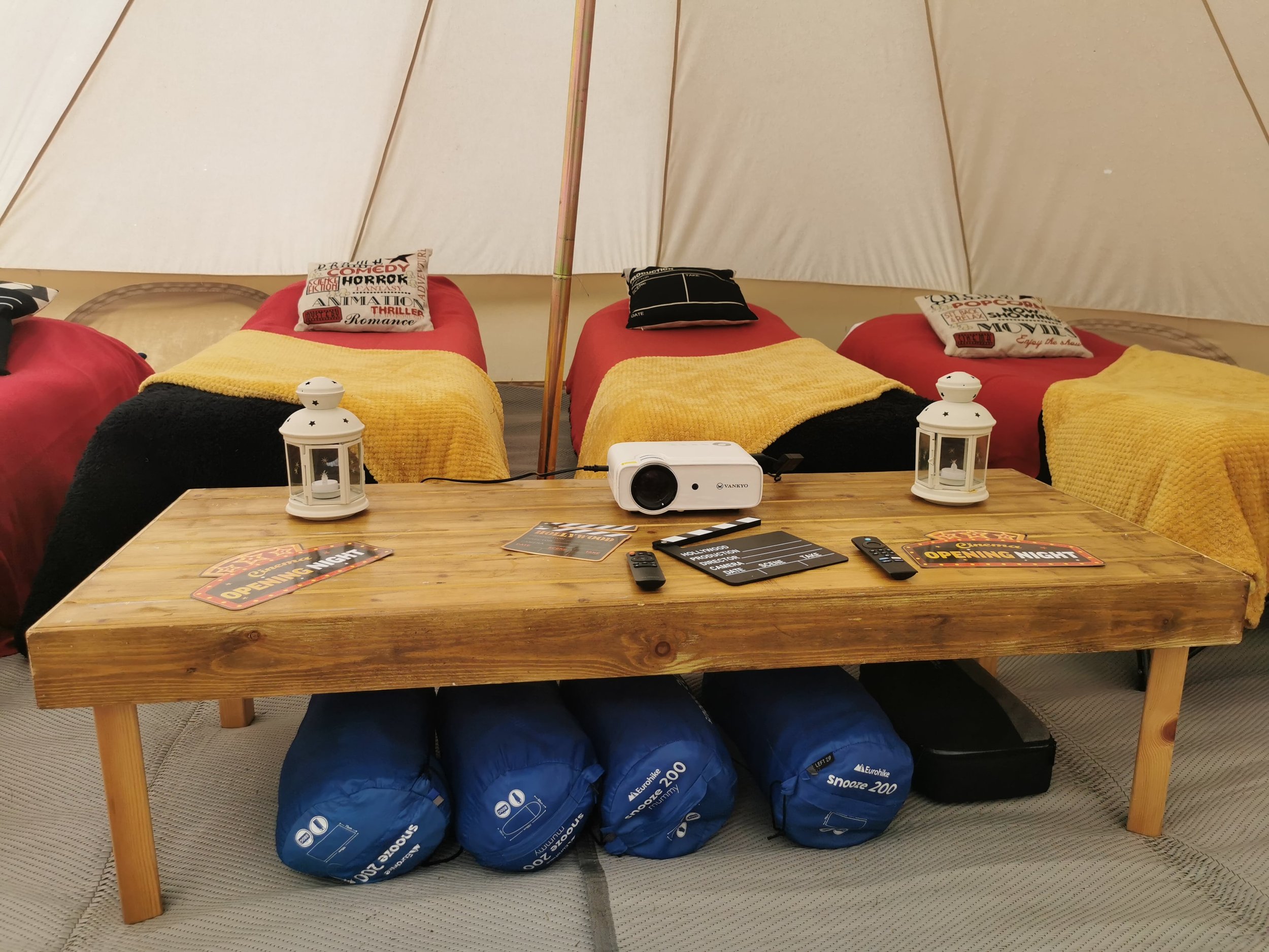 Bunny and the Bell - Sleepover Party Tents in North Yorkshire