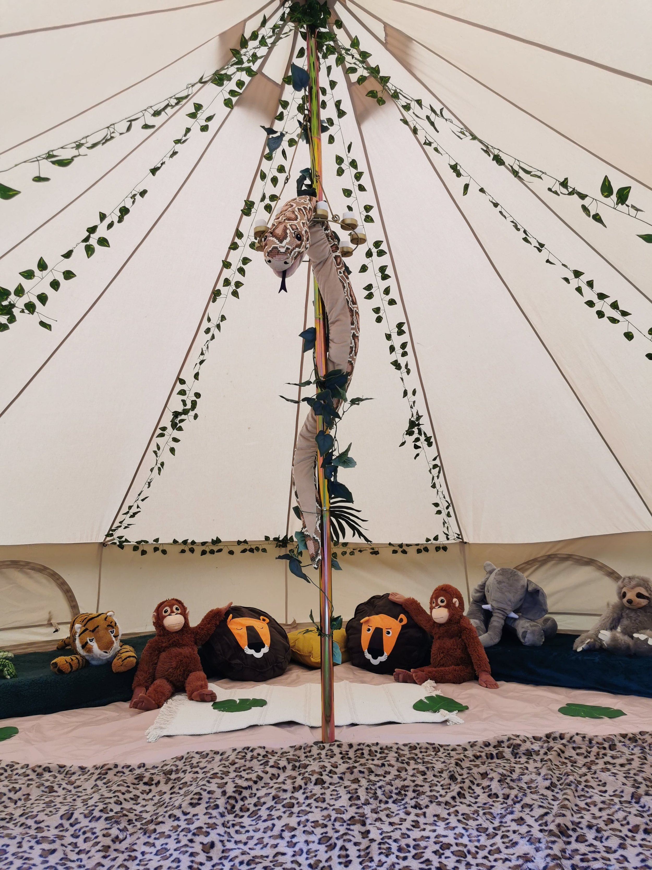 Bunny and the Bell - Sleepover Party Tents in North Yorkshire