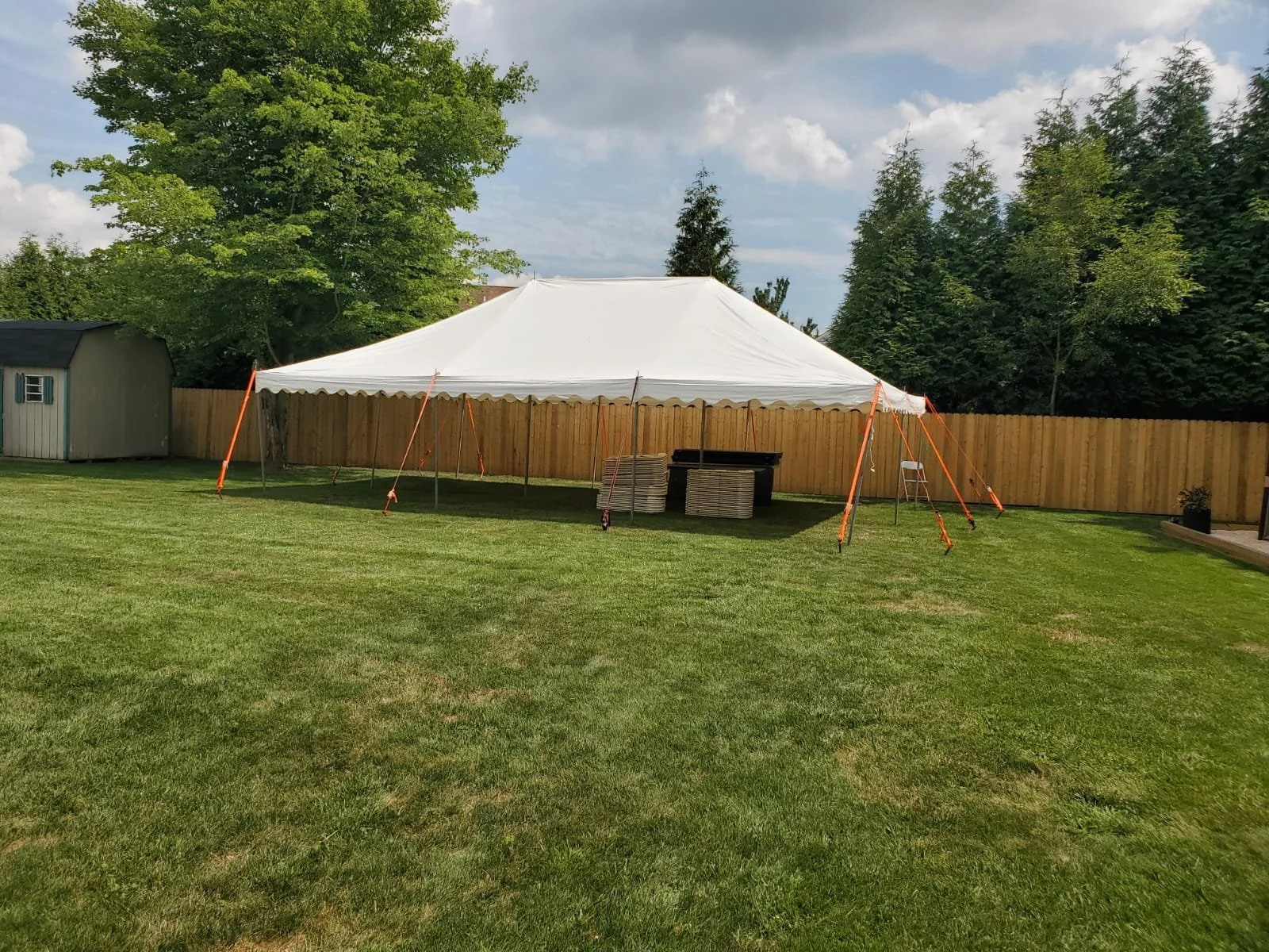 Tents, Tables and Chairs — Rojas Rental