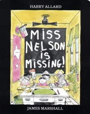 Miss Nelson Is Missing! is one of my favorite books about teachers. When the students in Room 207 start taking the kind Miss Nelson for granted, she suddenly disappears and is replaced by the strict Miss Viola Swamp. After spending time with Miss Swa