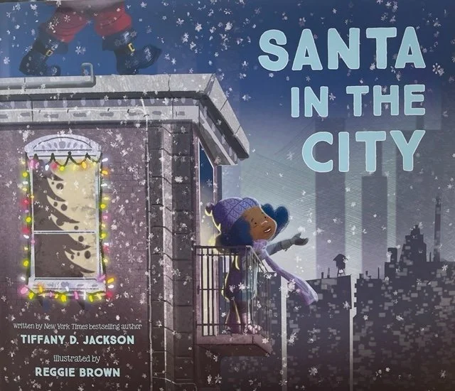 Santa in the City by Tiffany D. Jackson Illustrated by Reggie Brown
Deja loves Christmas and can’t wait for Santa to come. Unfortunately, many kids at her school don’t believe in Santa. Once the kids start asking Deja questions she can’t answer, she