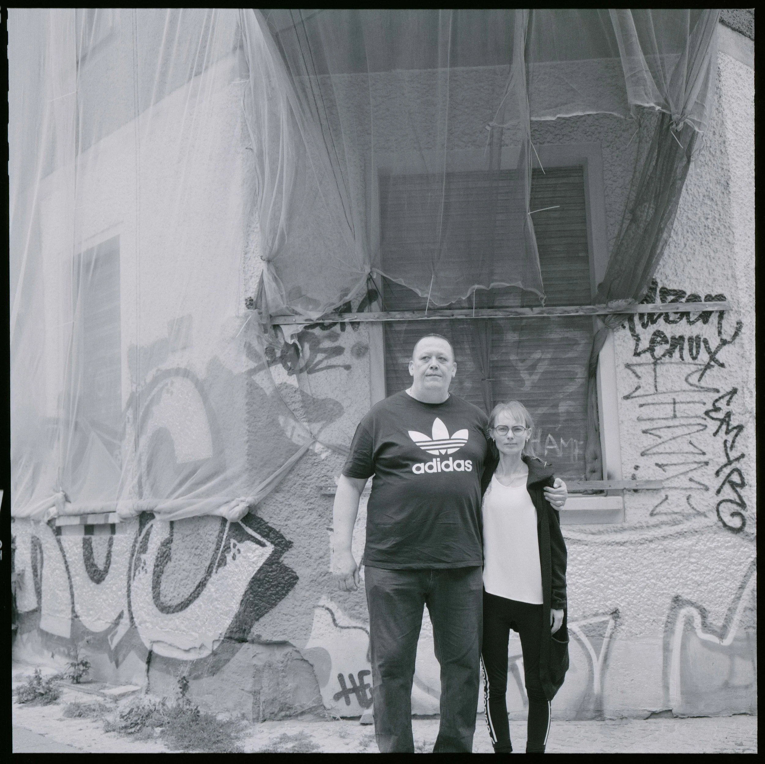 Mike Schärfke und Claudi, Berlin Arkonaplatz 2025, DIE UREINWOHNER