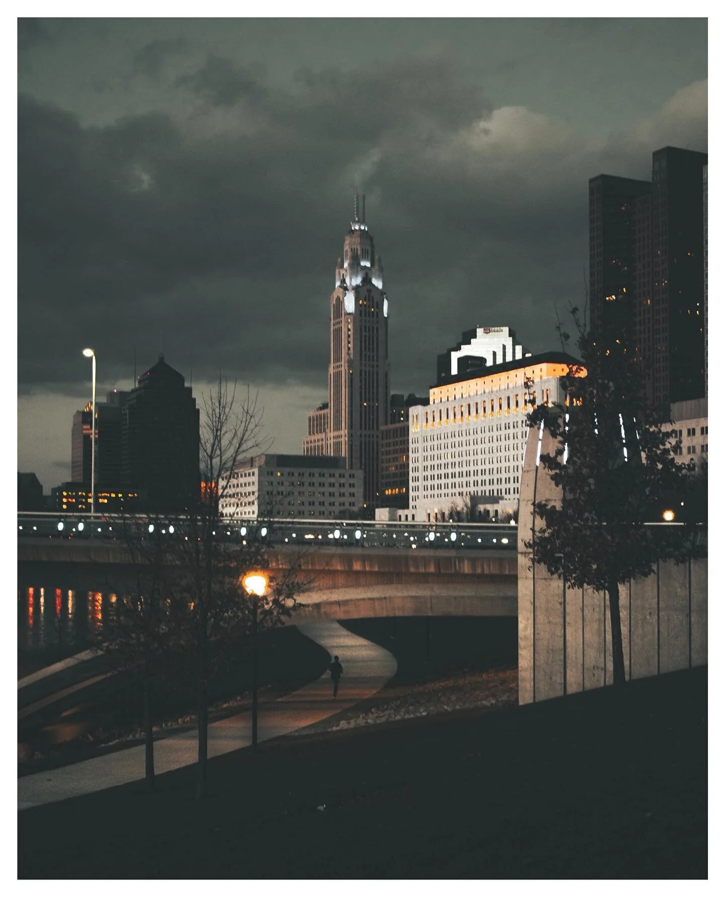 Same city, new perspectives. Always fun to experiment with new compositions of the Columbus skyline.