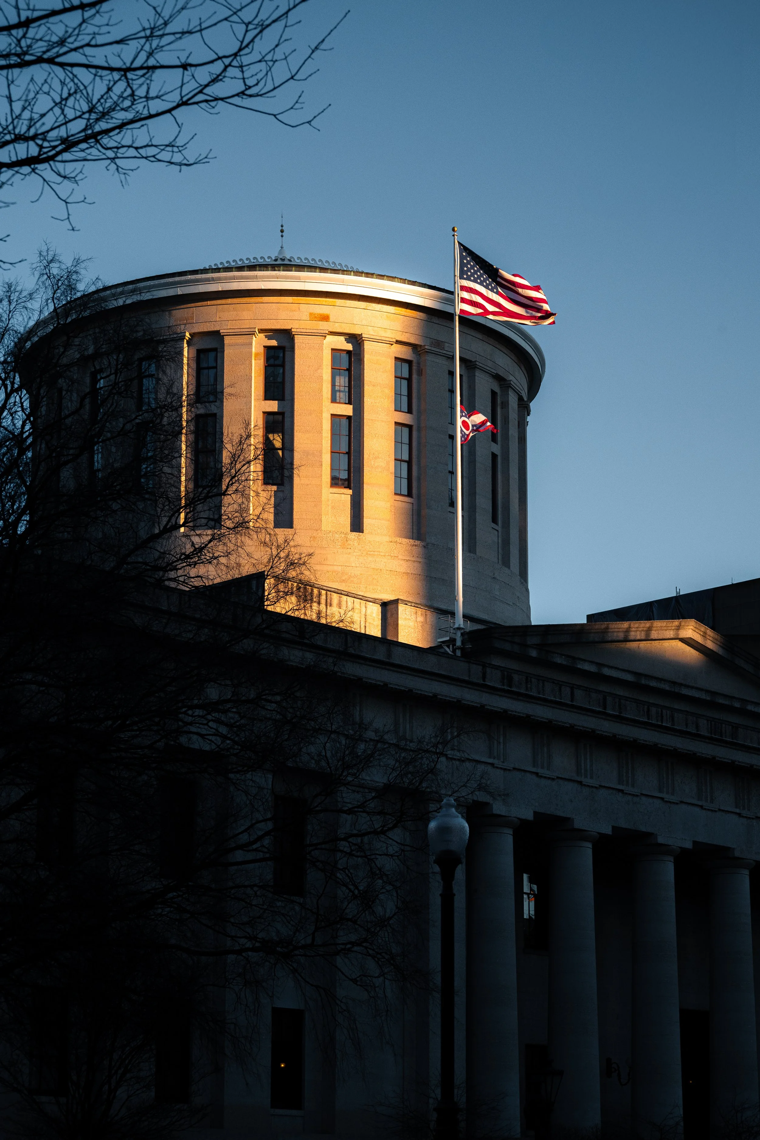 Sun on the Statehouse