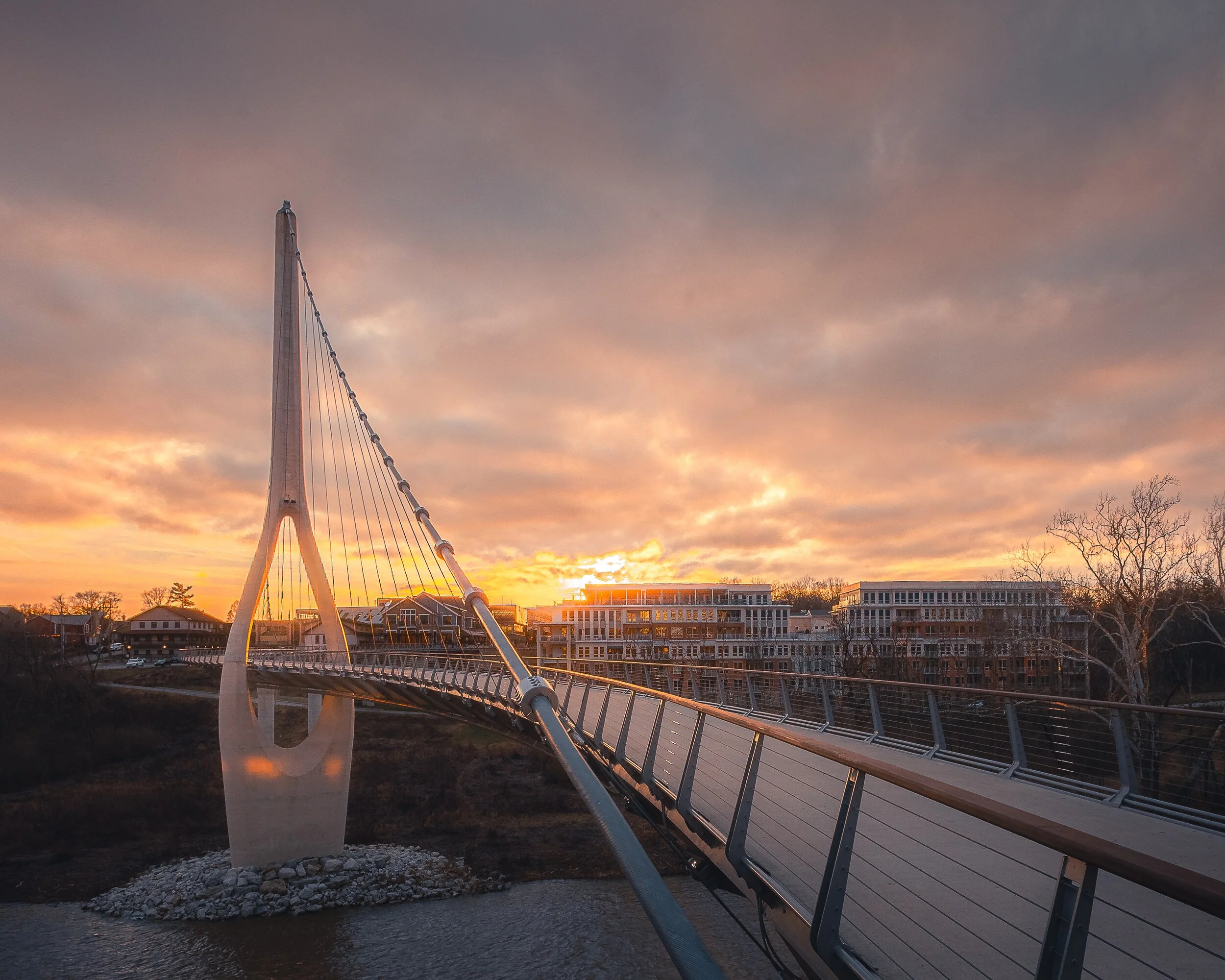 Bridge Park Sunset