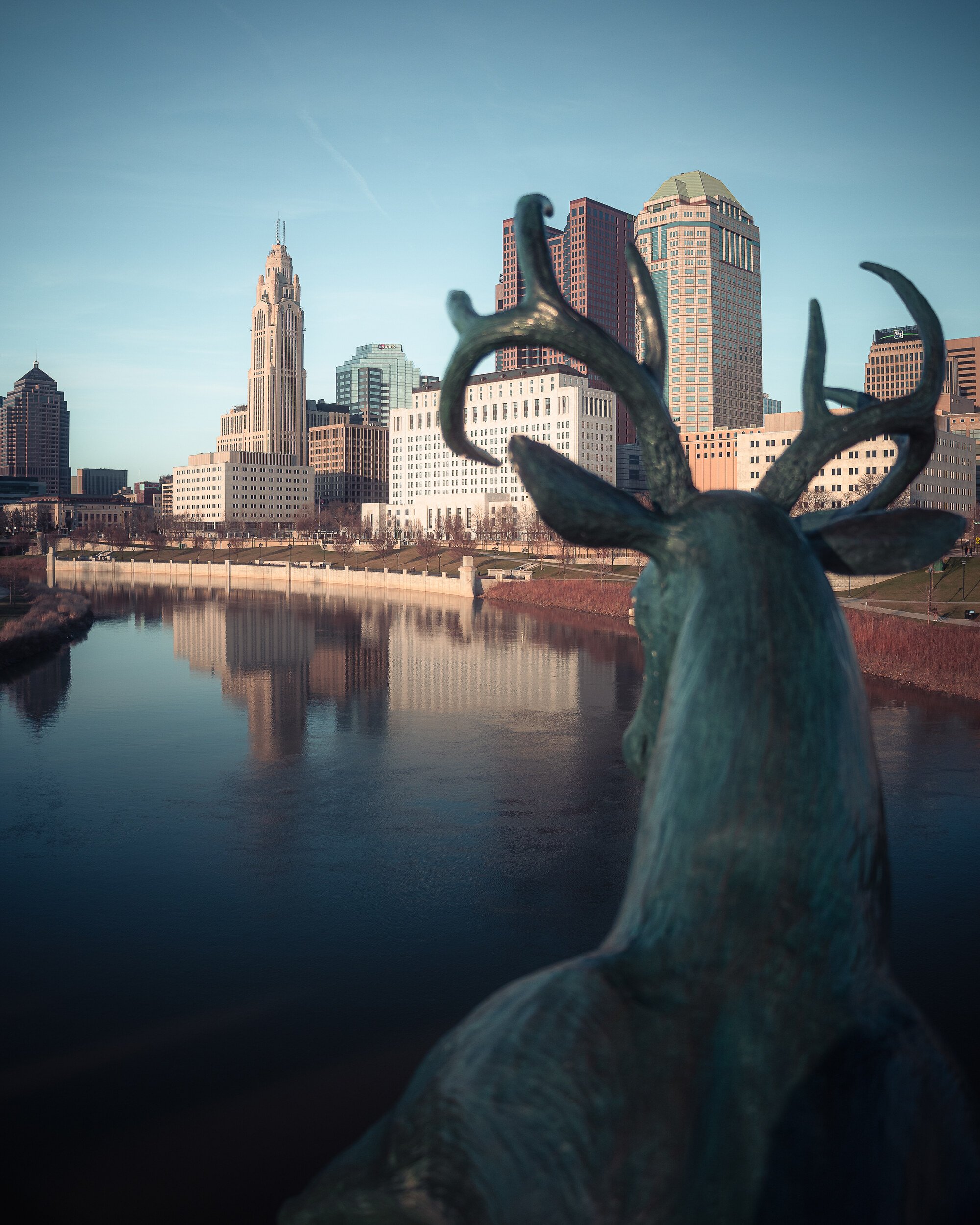 Peaking Over Columbus