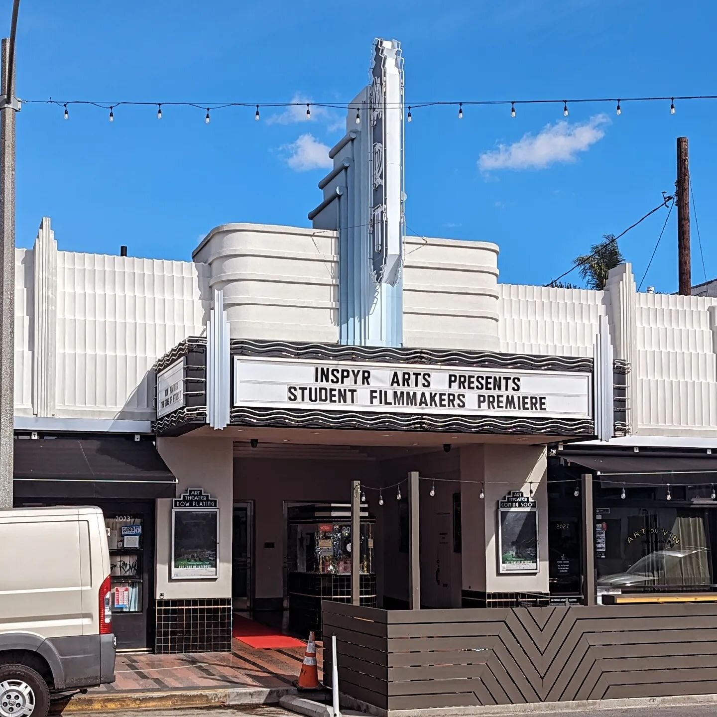 Our screening of our young filmmaker students' short films was a blast! Huge thanks to the @arttheatrelongbeach for hosting us. And congrats to our students for their first successful film premiere!

To learn more about our filmmaking and acting for 