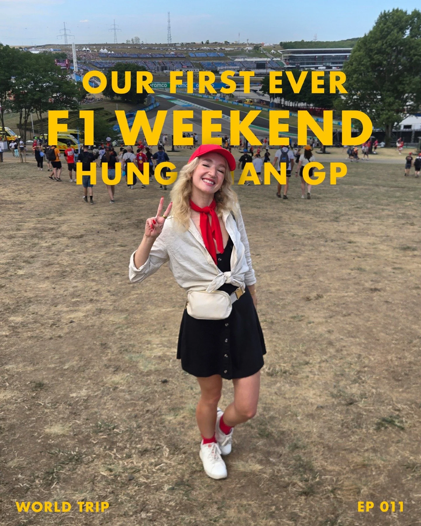 Our first ever Formula 1 weekend!! 🏎️ Our full F1 weekend vlog is live - link in bio.

It was three hot, chaotic, incredible days at the Hungarian Grand Prix. We explored, tried the food, found the viewpoints, and joined the race day scramble for a 