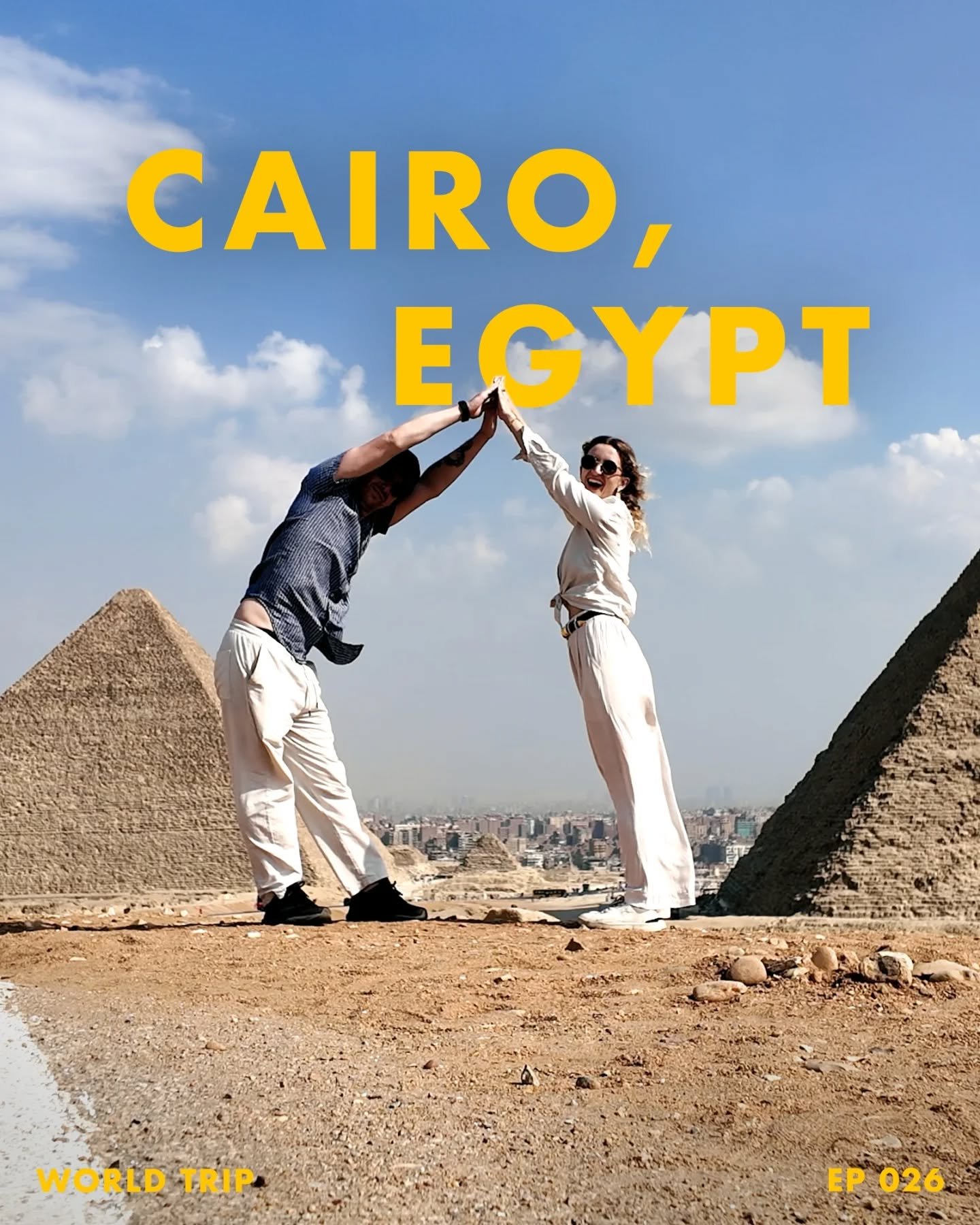 egypt photo dump!&nbsp;new video up on our channel - link in bio 🐪🇪🇬

I've literally wanted to go to Egypt my entire life (blame the Mummy movies lol), so of course we planned to stop there during our world trip! but everything we saw online basic