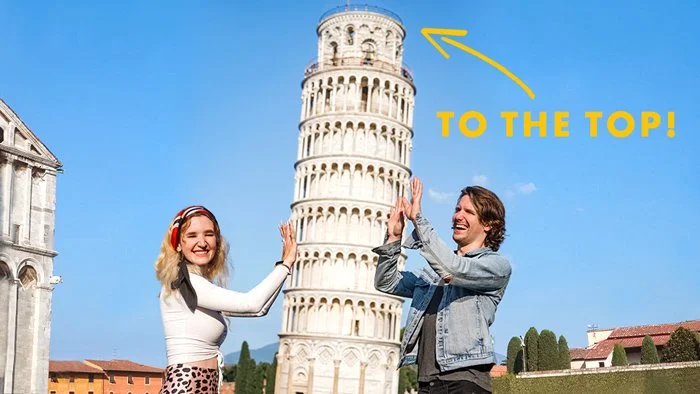 Leaning Tower of Pisa video