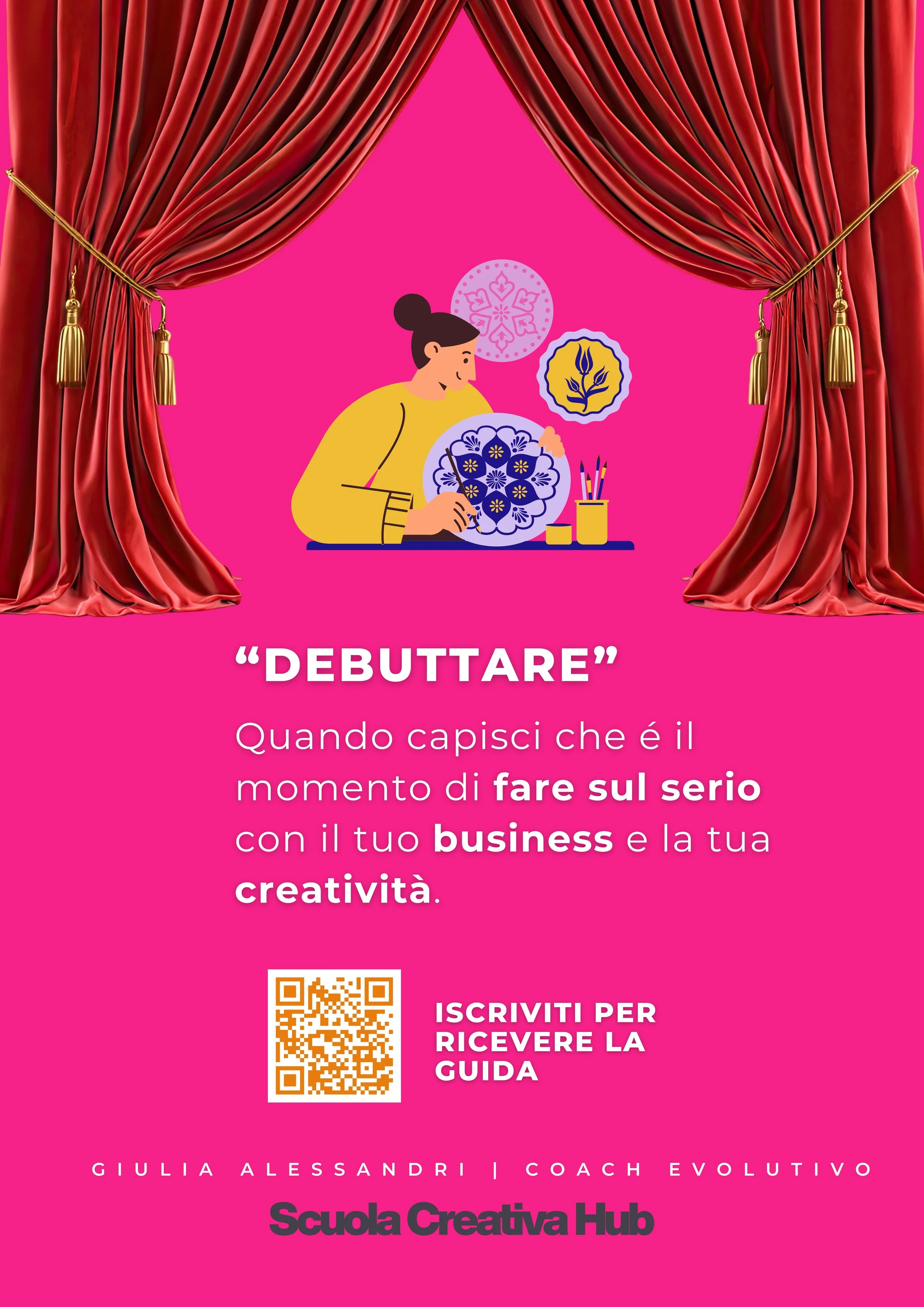 "Debuttare". Quando decidi di fare sul serio con il tuo business e la tua creatività.
