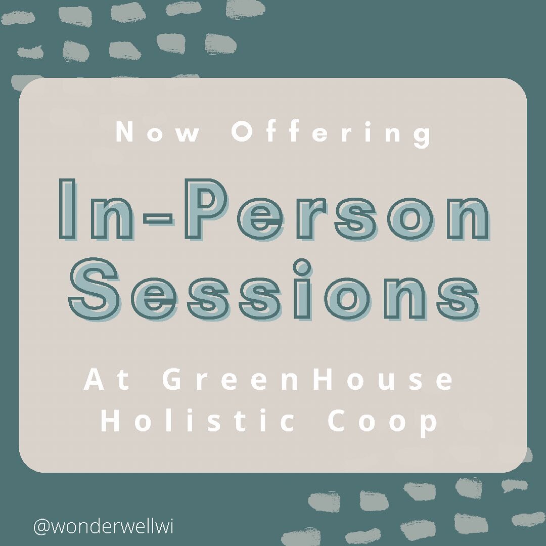 So excited to announce our latest collaboration with @greenhouseholisticcoop 🥳👏🏼

Are you looking for in-person counseling or coaching? We have you covered! Wonder Well is now in the GreenHouse! 

To schedule follow the link from www.wonderwellwi.