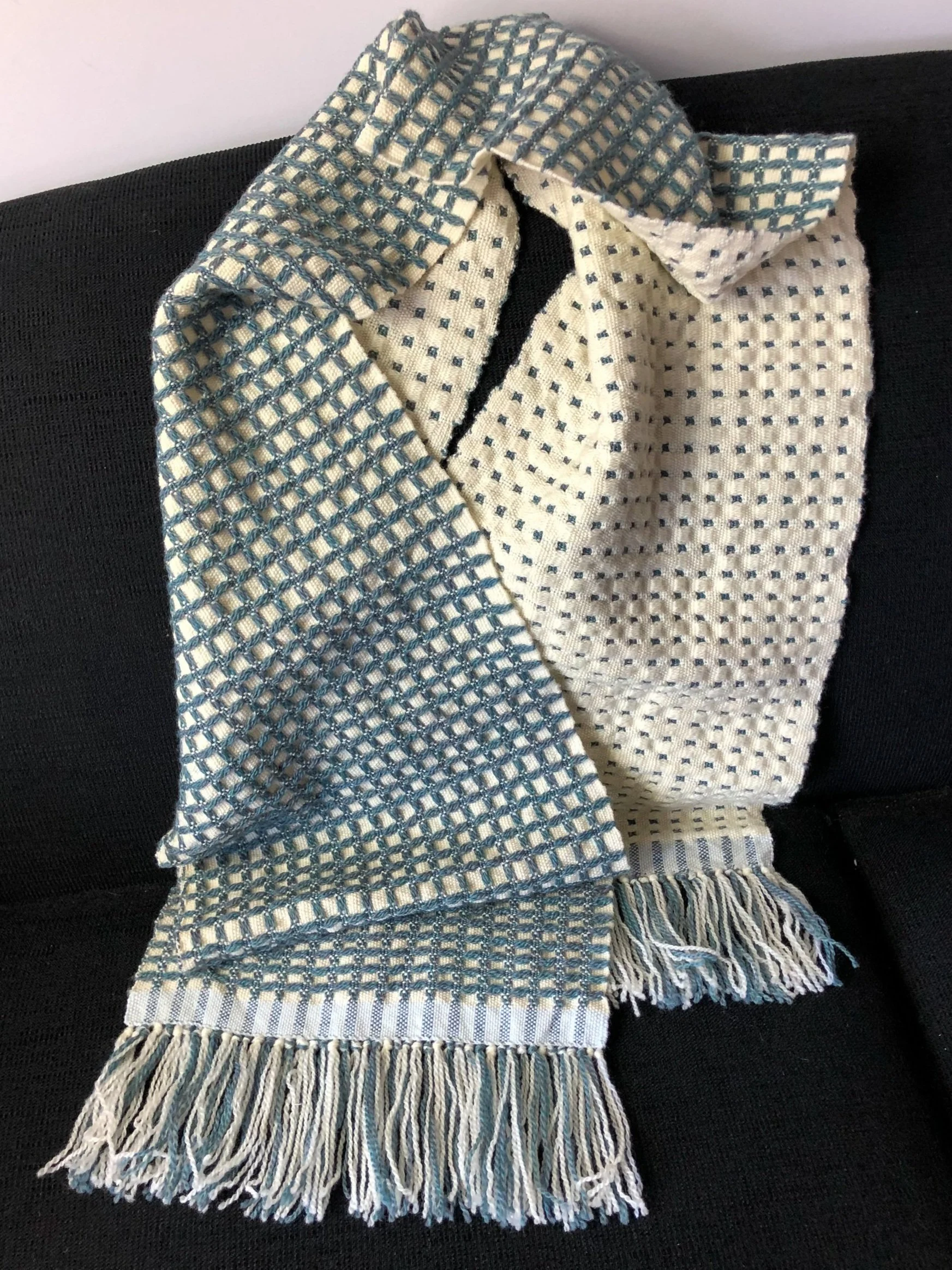 Light Through the Window Scarf - Mist