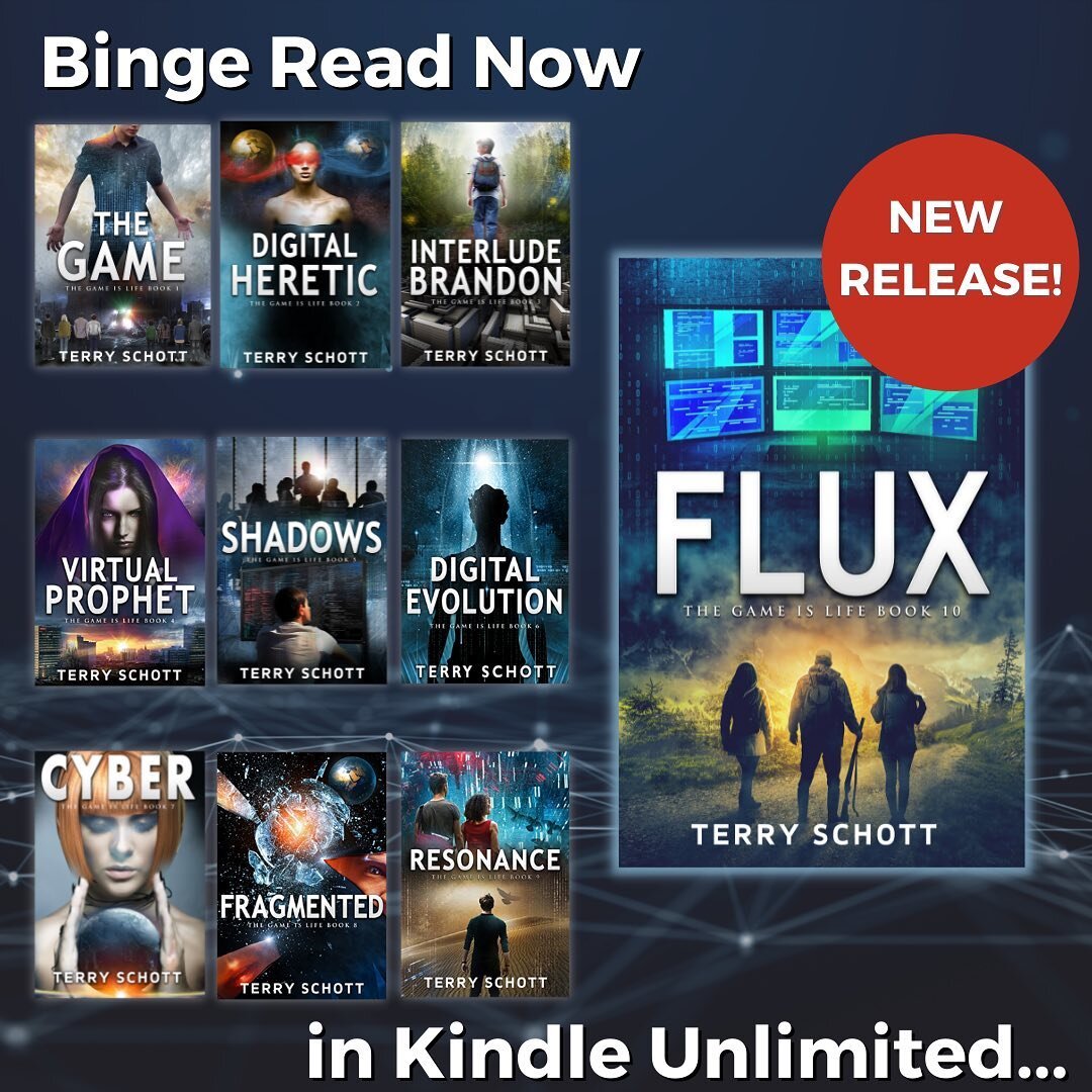Thanks to those who went and downloaded Flux from apple books and kobo! 

And now you can find FLUX on Kindle and Kindle Unlimited. 

I'll put the 🔗 in my bio!

Enjoy !