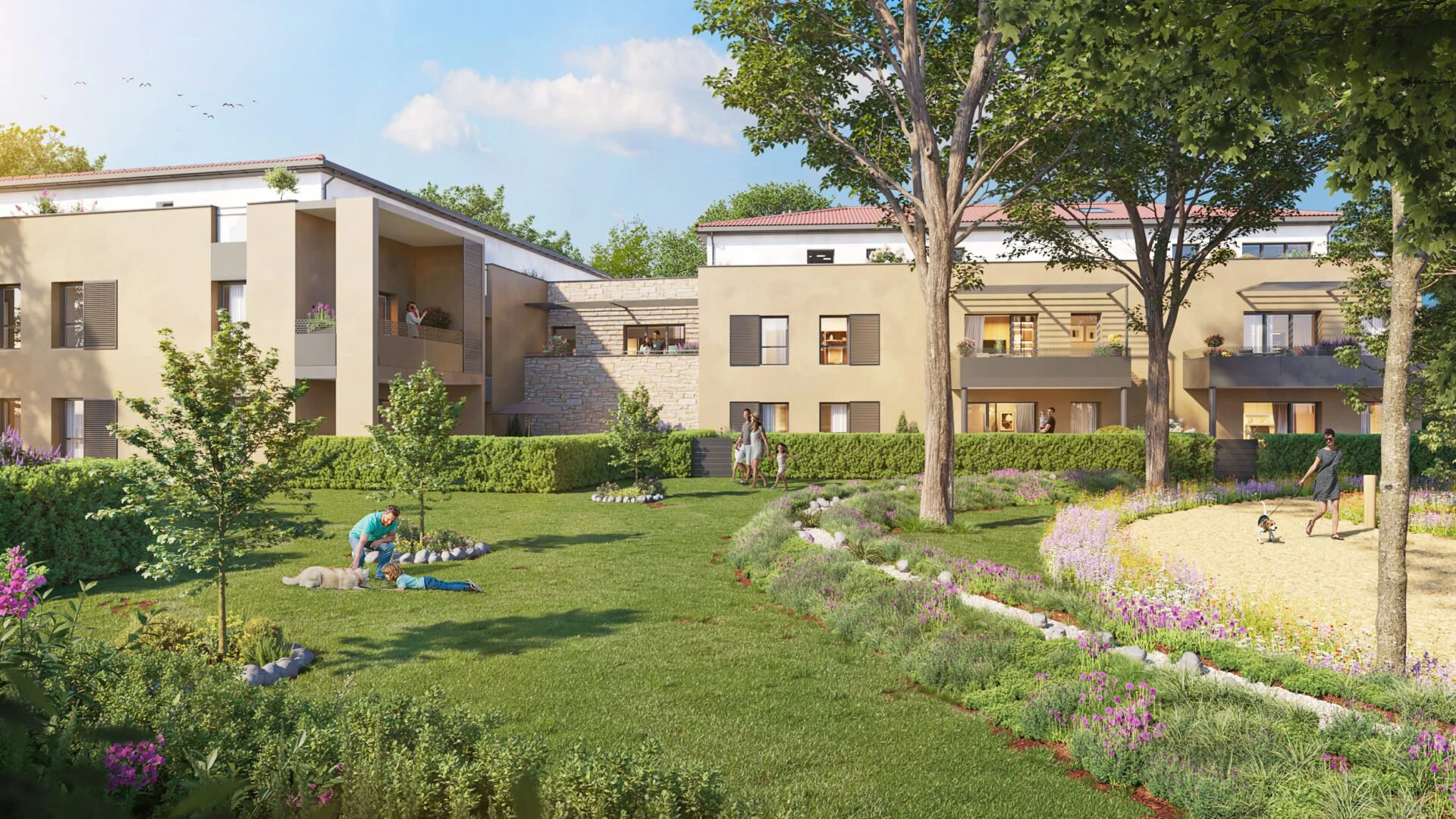 Résidence de 146 logements - Chemin de Moncel - Brindas (69)