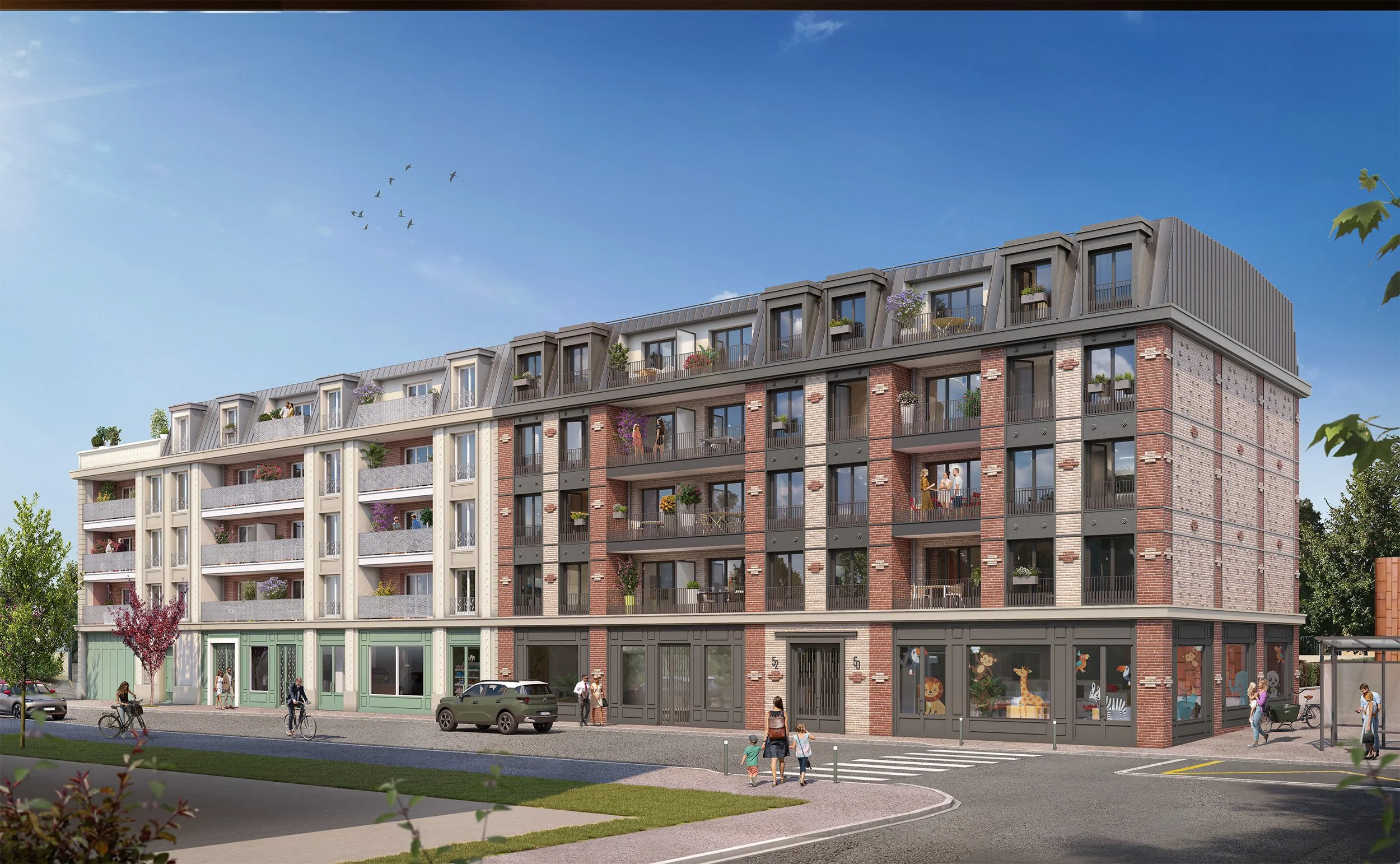 Programme de 63 lots - Rue du Chemin de Fer- Gagny (93)