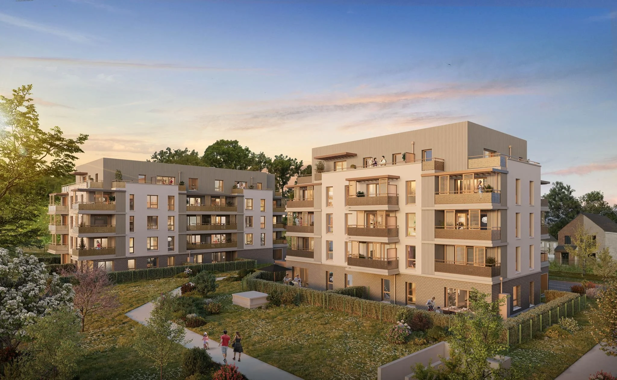 Résidence de 109 lots- Av. de la Ferme - Melun (77)